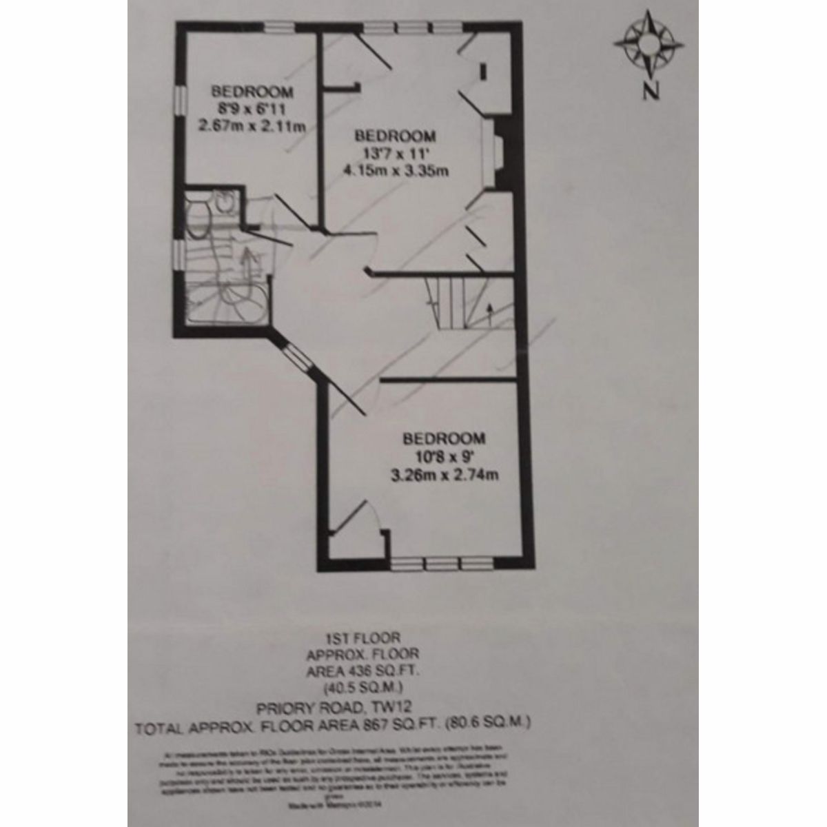 3 bed end terrace house for sale in Priory Road, Hampton TW12 Zoopla