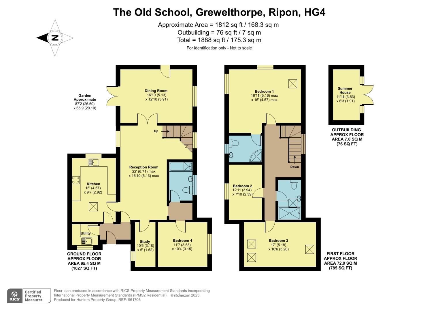 4 bed detached house for sale in Grewelthorpe, Ripon HG4 Zoopla