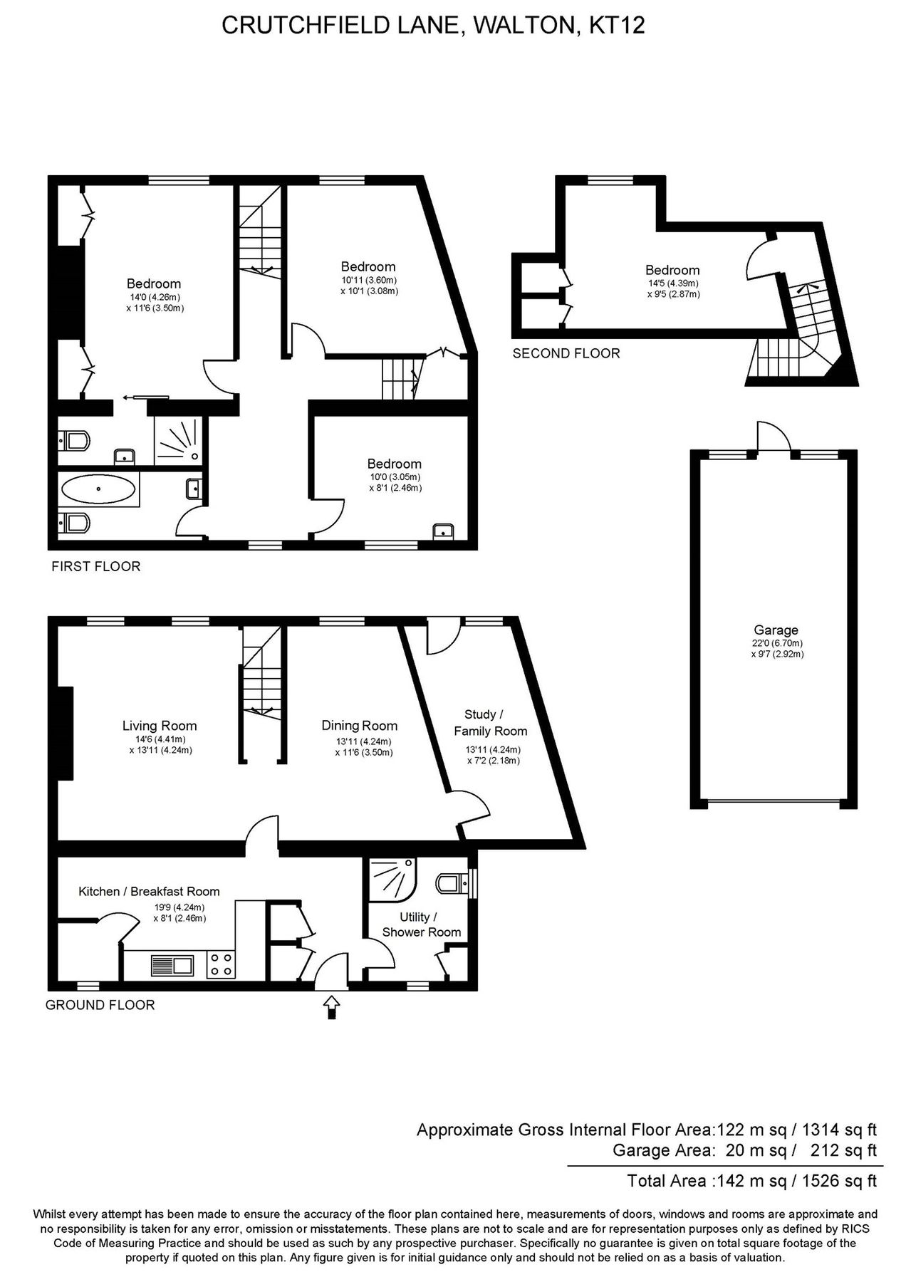4 bed detached house for sale in Crutchfield Lane, WaltonOnThames KT12 Zoopla