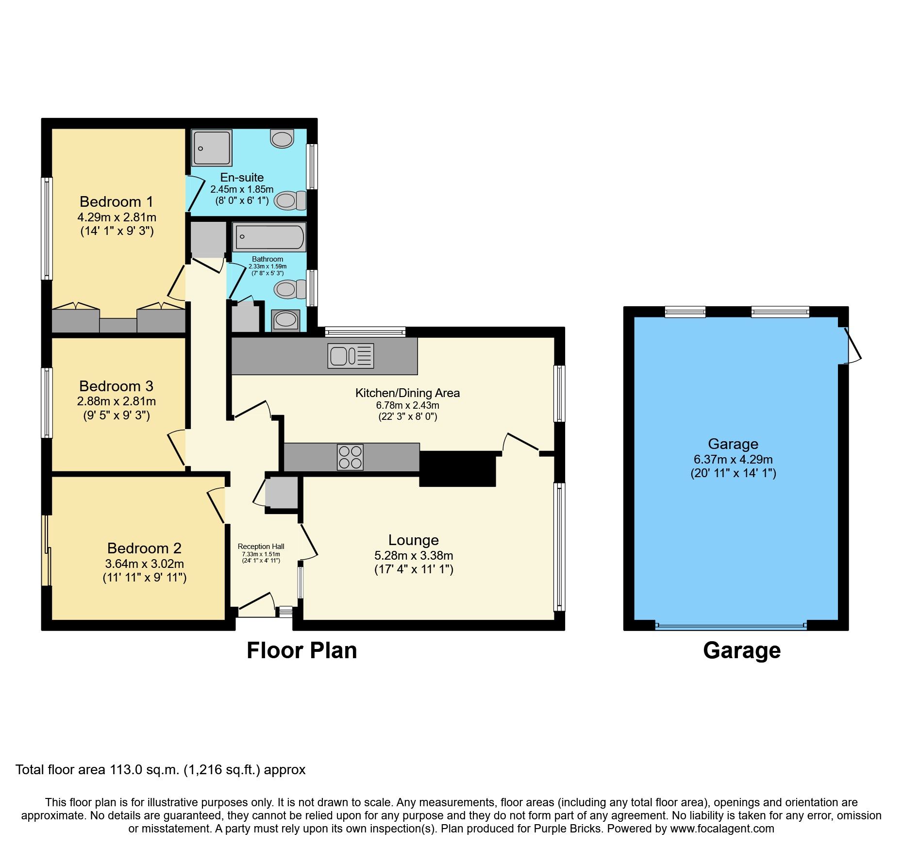 3 bed detached bungalow for sale in Sandycroft Road, Churchdown GL3