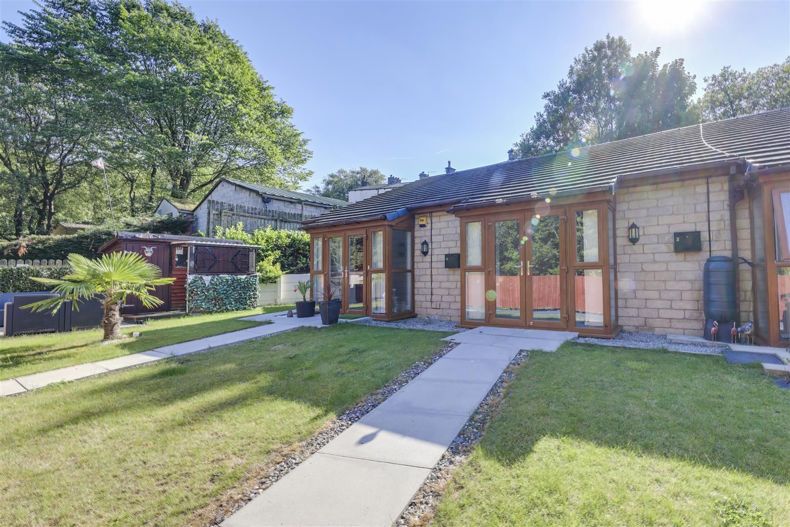 1 bed terraced bungalow for sale in Riverside Bungalows, Hill End Lane