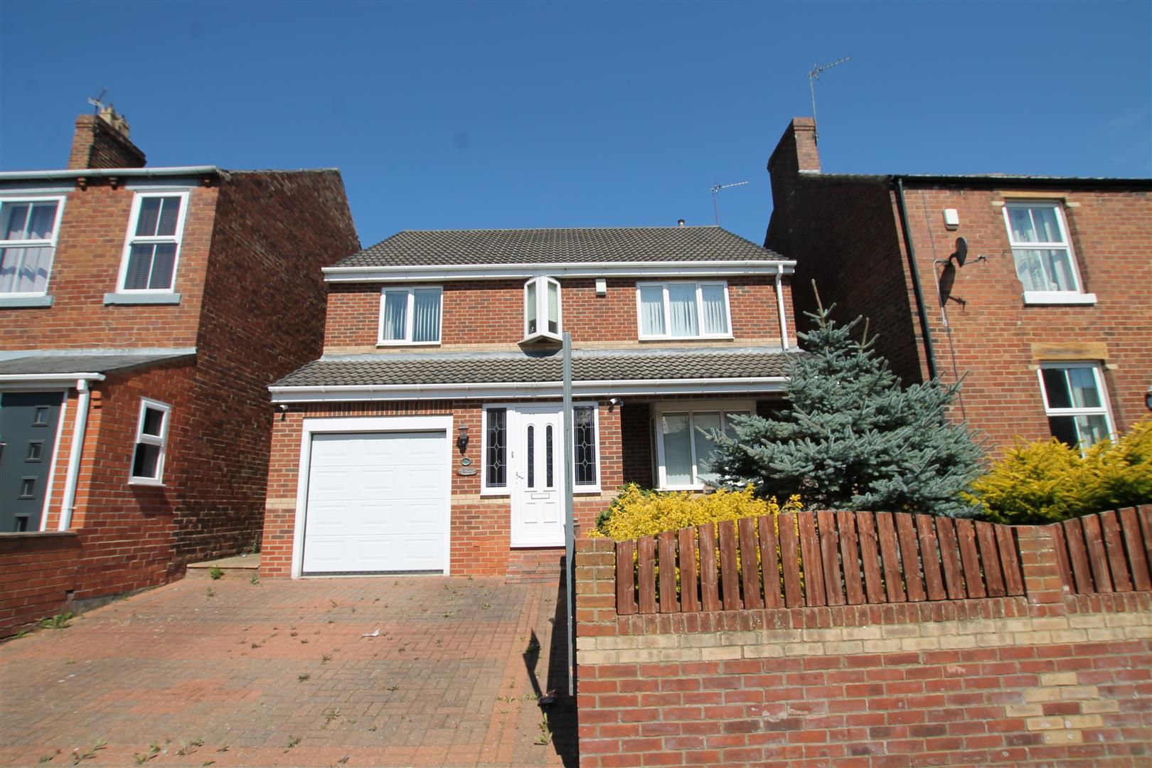 4 bed detached house for sale in Hutton Terrace, Willington, Crook DL15