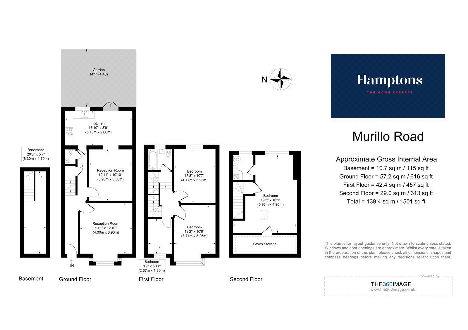 4 bed terraced house for sale in Murillo Road, London SE13 Zoopla