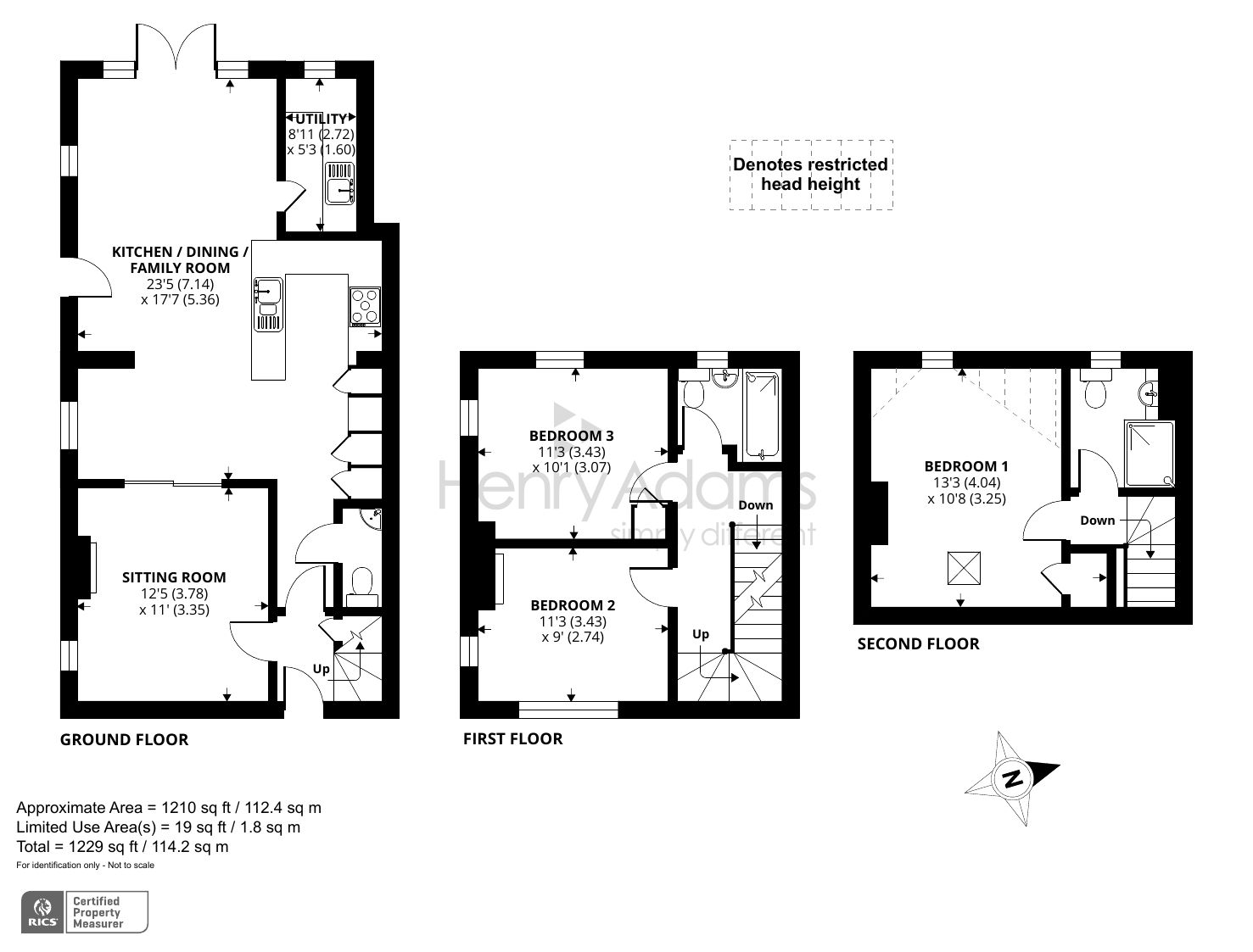 3 bed terraced house for sale in 5 Brooks Lane, Bosham, West Sussex