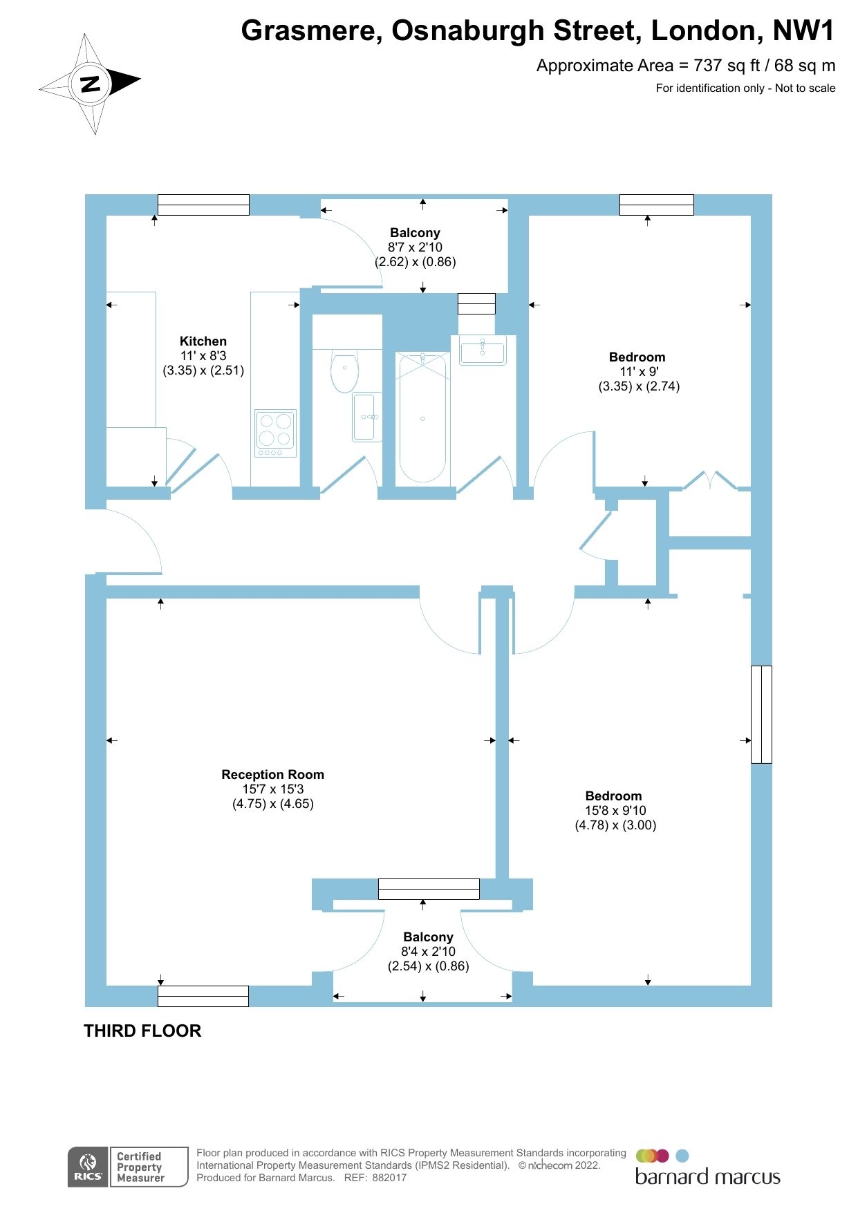 2 bed flat for sale in Osnaburgh Street, London NW1 Zoopla