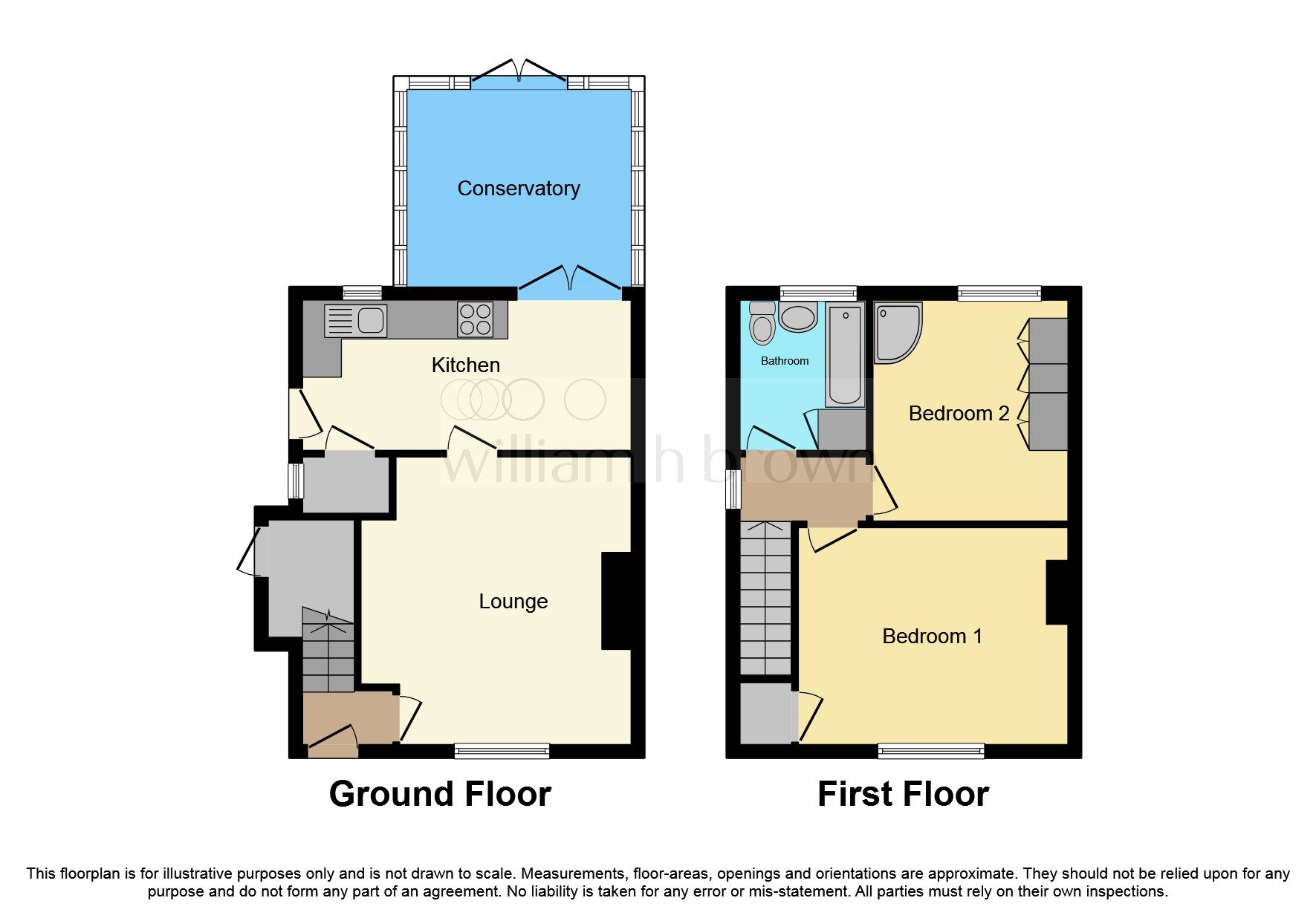2 bed semidetached house for sale in Browning Road, Mexborough S64