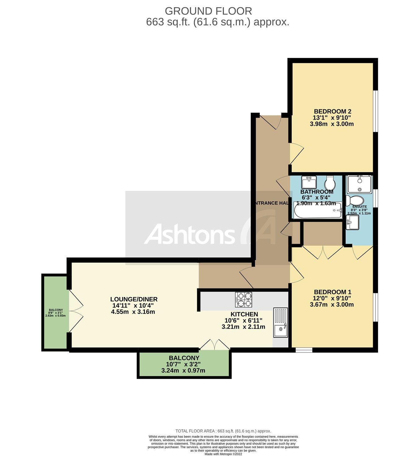 2 bed flat for sale in Off Thelwall Lane, Latchford, Warrington WA4