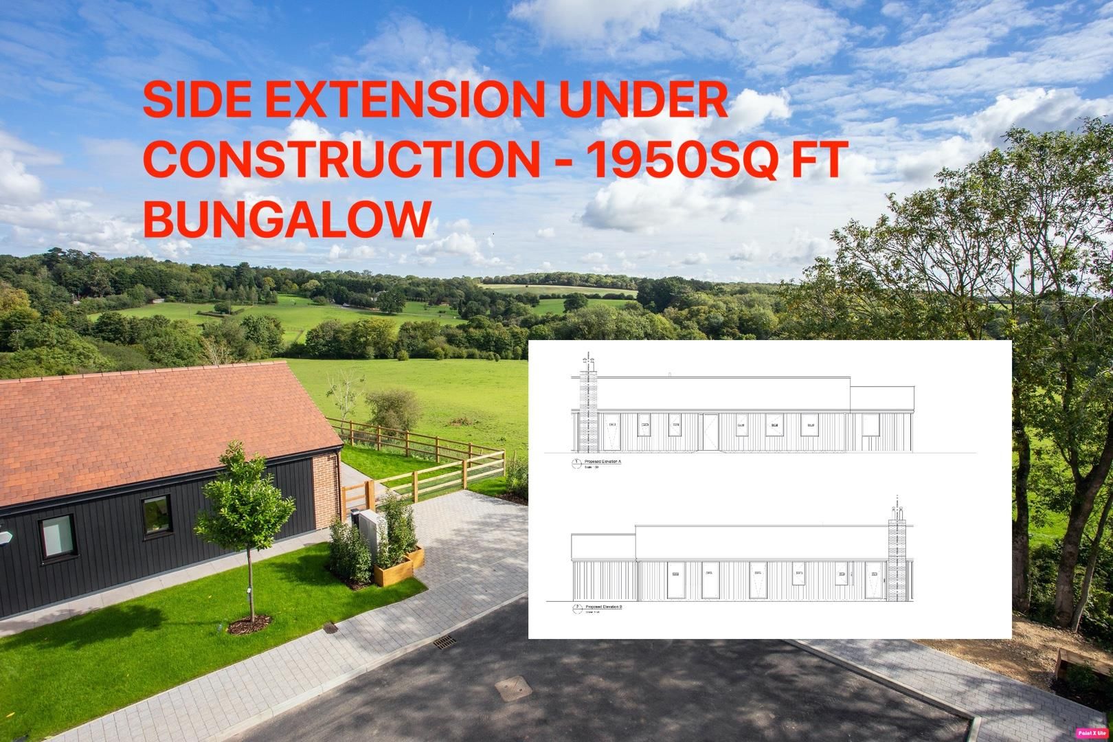 4 bed detached bungalow for sale in The Ridings, Newgate Street Village