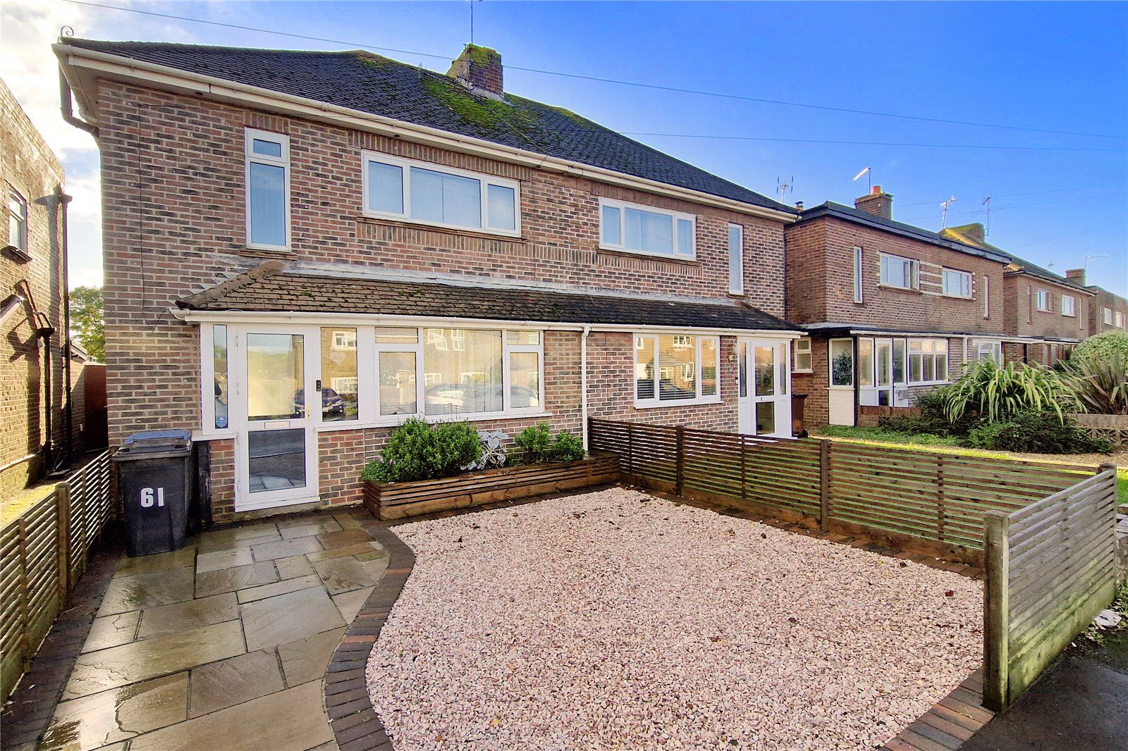 3 bed semidetached house for sale in Worthing Road, Rustington