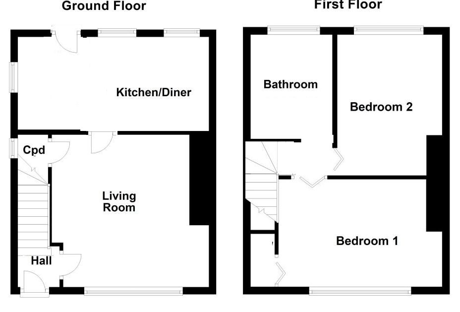 2 bed semidetached house for sale in Doncaster Road Estate, Ackworth