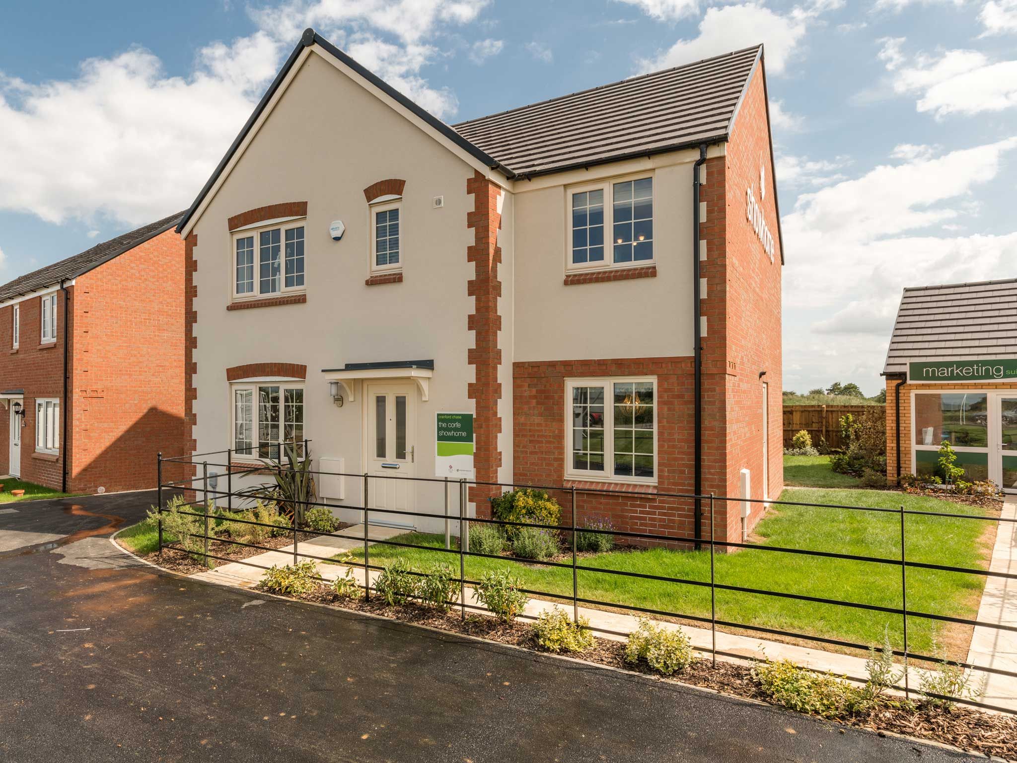 New home, 5 bed detached house for sale in "The Corfe" at Boughton Green Road, Northampton NN2
