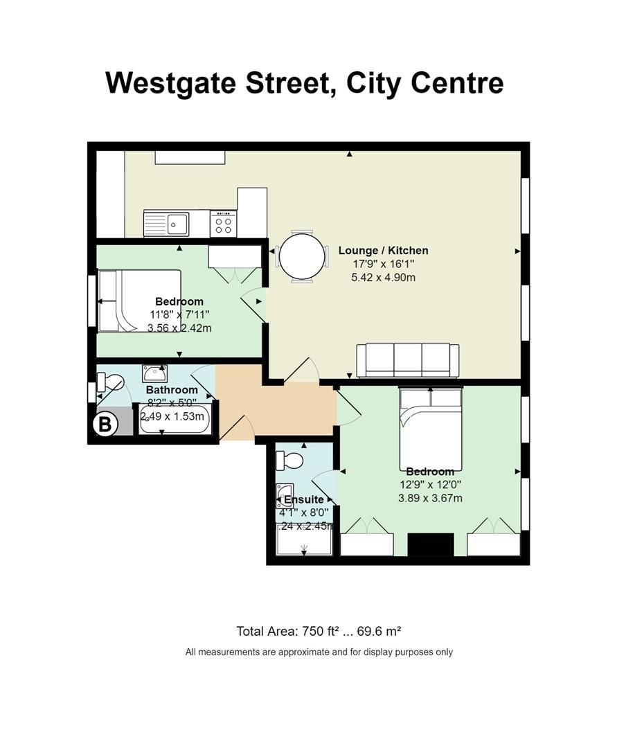 2 bed flat to rent in Westgate Street, Cardiff CF10 Zoopla