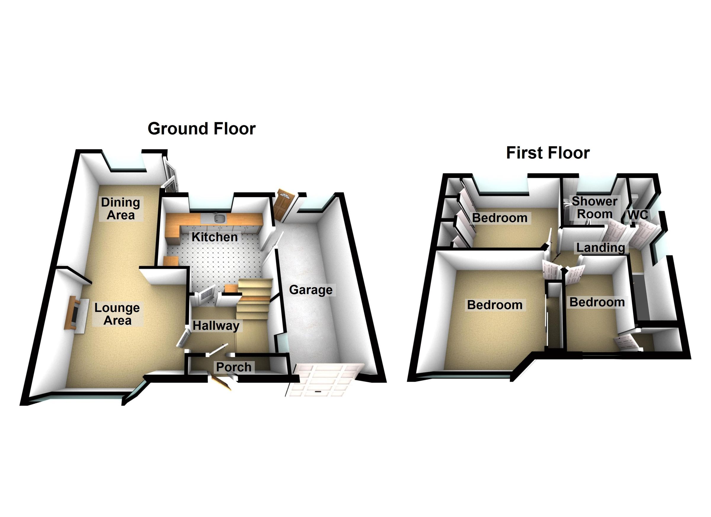 3 bed semidetached house for sale in Kingsley Crescent, Bulkington