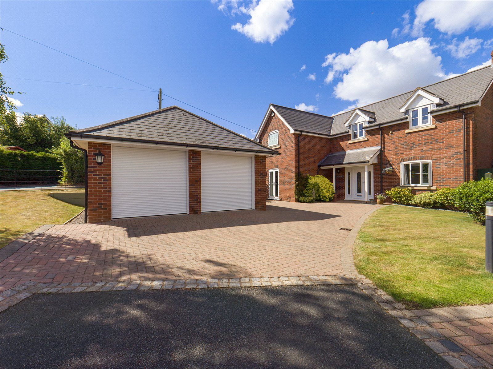 4 bed detached house for sale in Llangrove, RossOnWye, Herefordshire