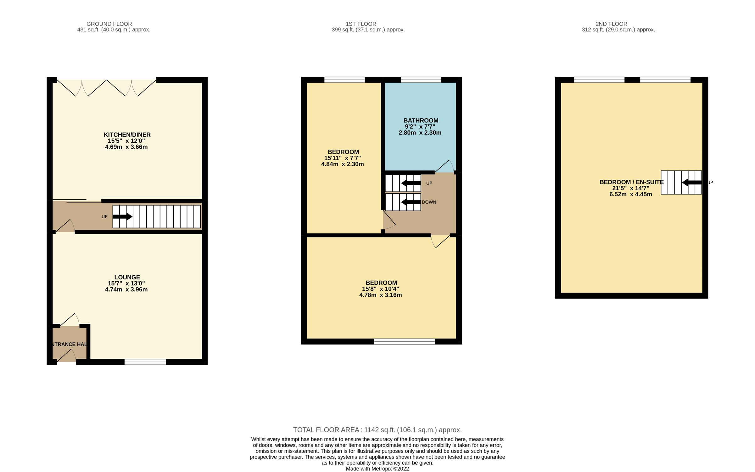 3 bed terraced house for sale in Hazelhurst Road, Worsley, Manchester