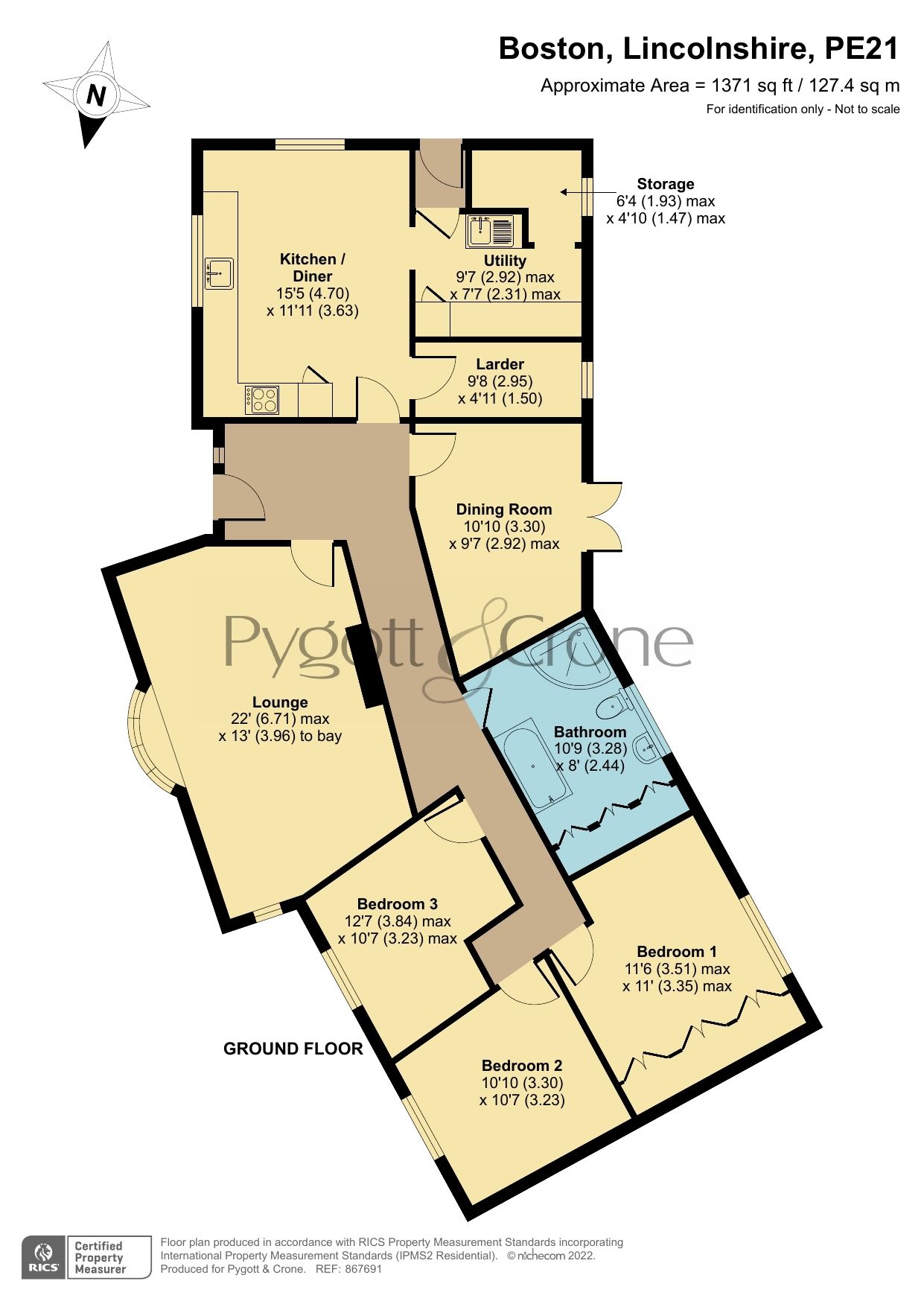 3 bed bungalow for sale in Fishtoft Road, Boston PE21 Zoopla