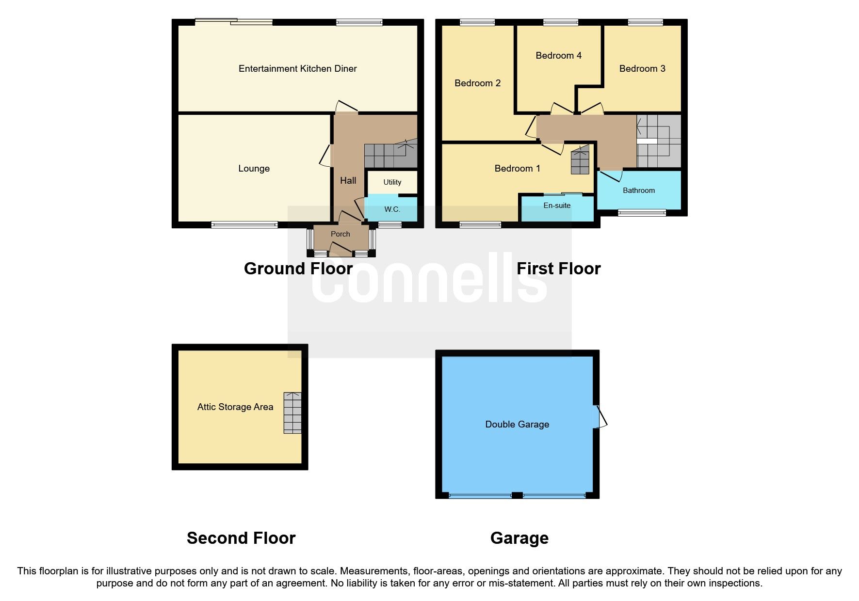 4 bed semidetached house for sale in Eversley Grove, Off Amos Lane