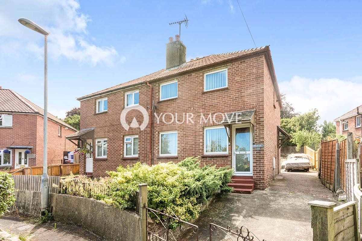 3 bed semidetached house for sale in Bushell Road, Newton Abbot, Devon