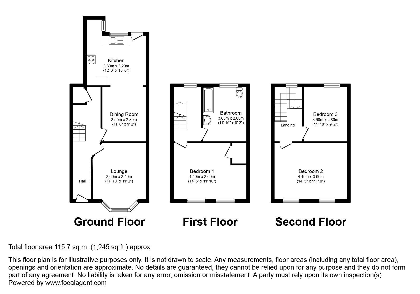 3 bed terraced house for sale in Black Bull Road, Folkestone CT19 Zoopla