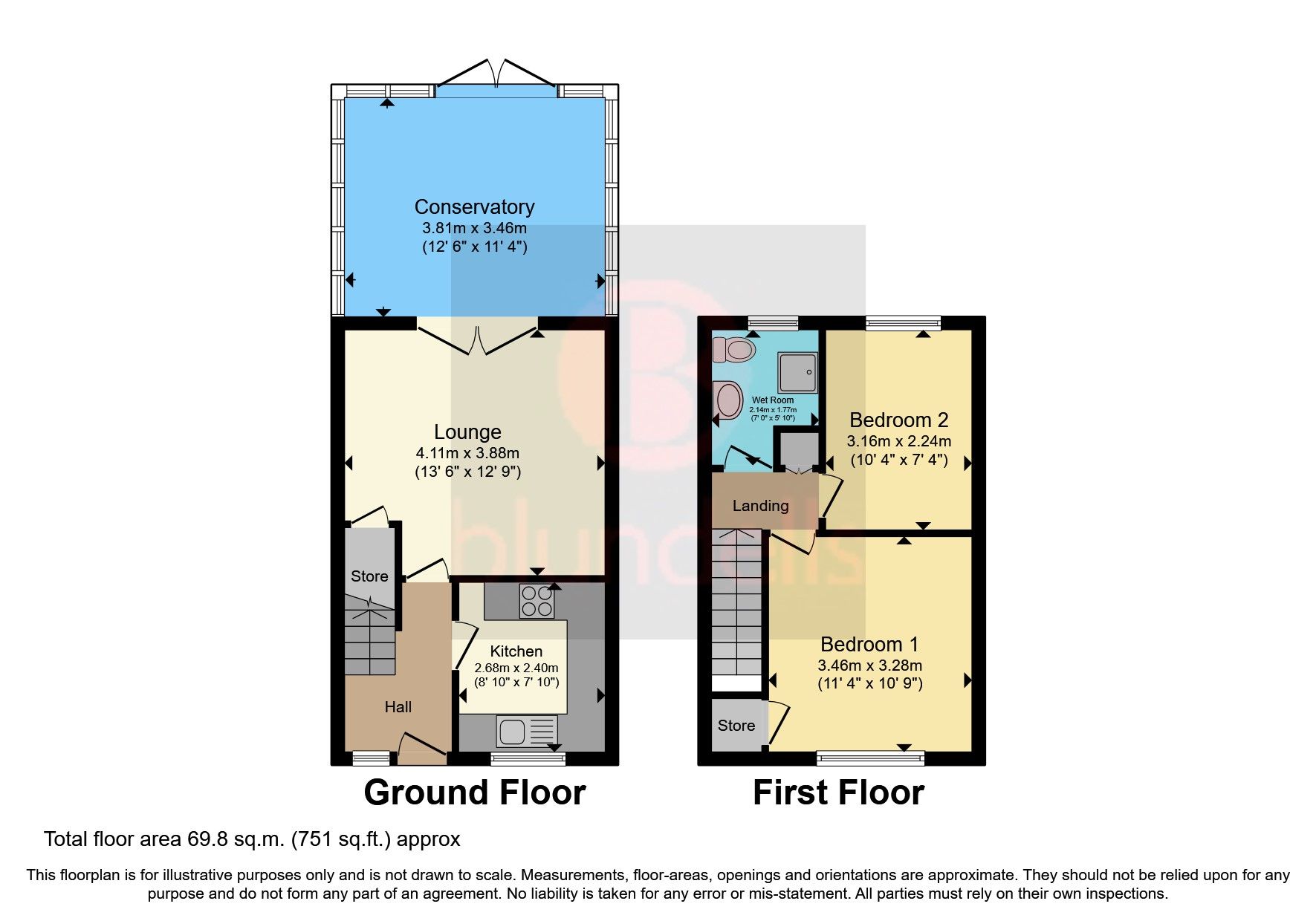 2 bed end terrace house for sale in St. Johns Close, East Dene