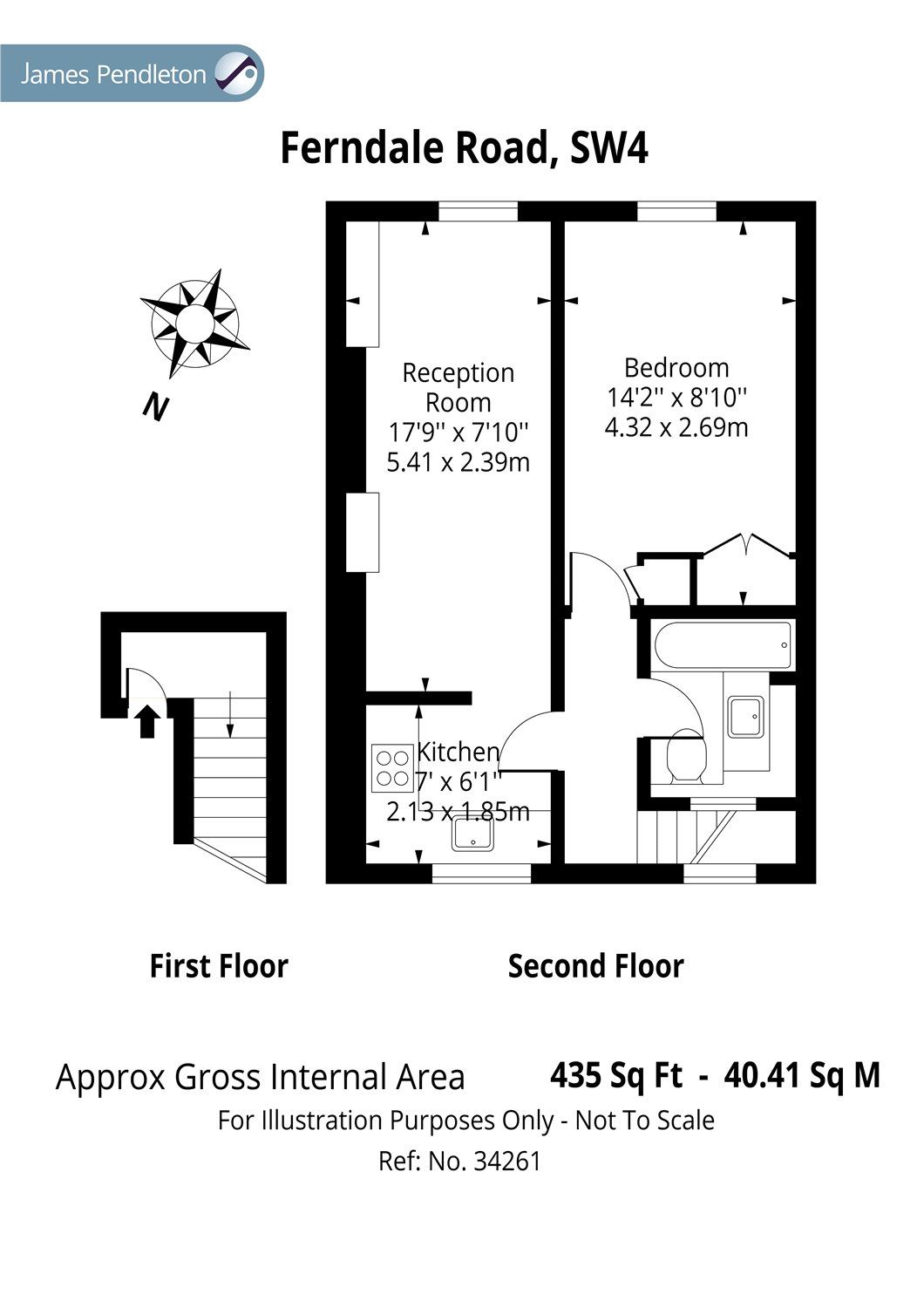 1 bed flat for sale in Ferndale Road, Clapham, London SW4 Zoopla