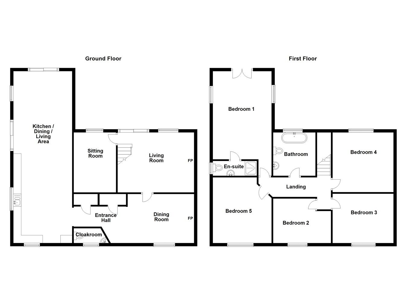 5 bed detached house for sale in Hardingsdown Cottage, Llangennith