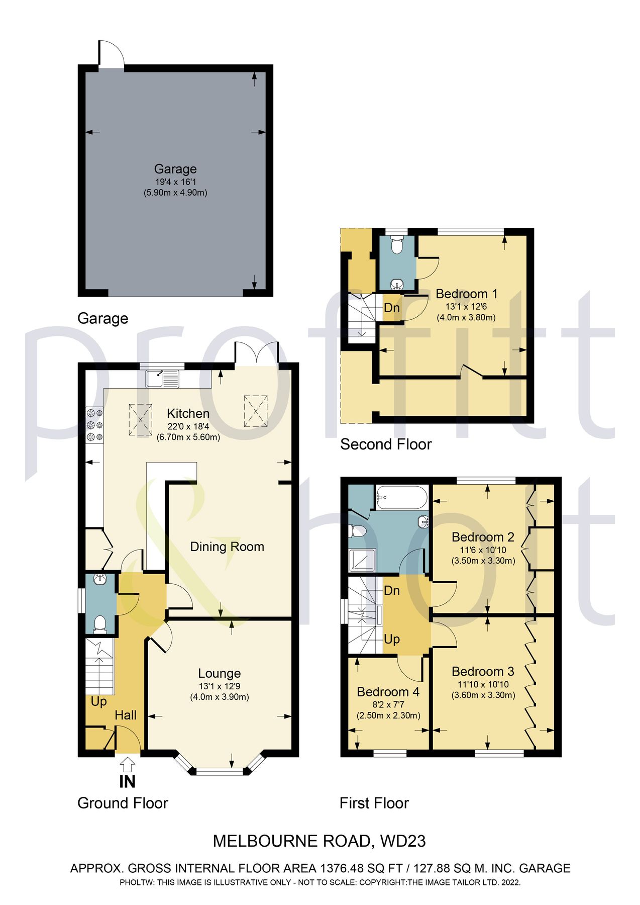 4 bed semidetached house for sale in Melbourne Road, Bushey WD23 Zoopla