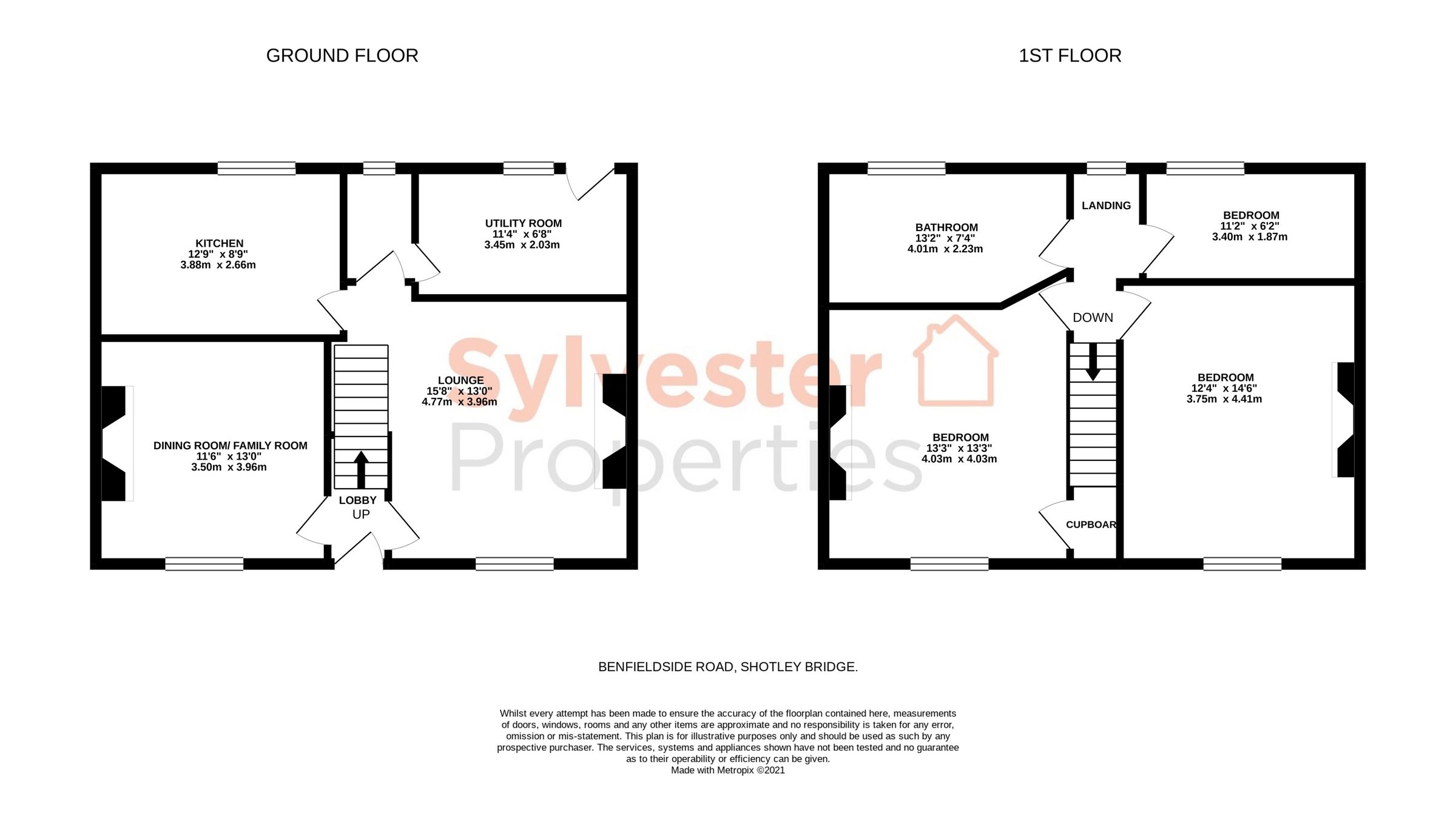 3 bed semidetached house for sale in Benfieldside Road, Shotley Bridge