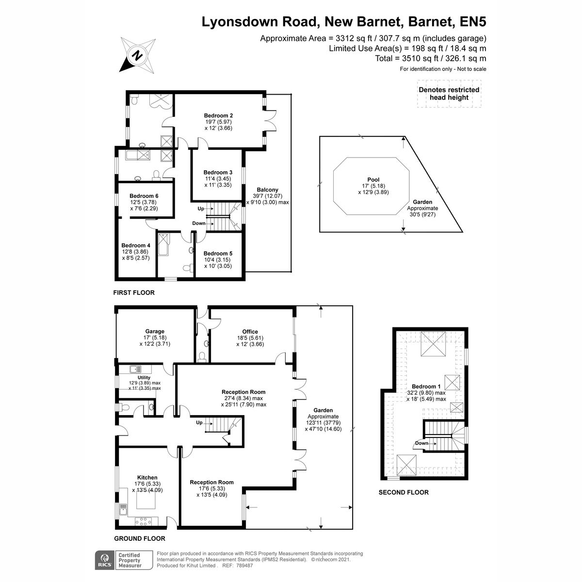 6 bed detached house for sale in Lyonsdown Road, EN5 Zoopla