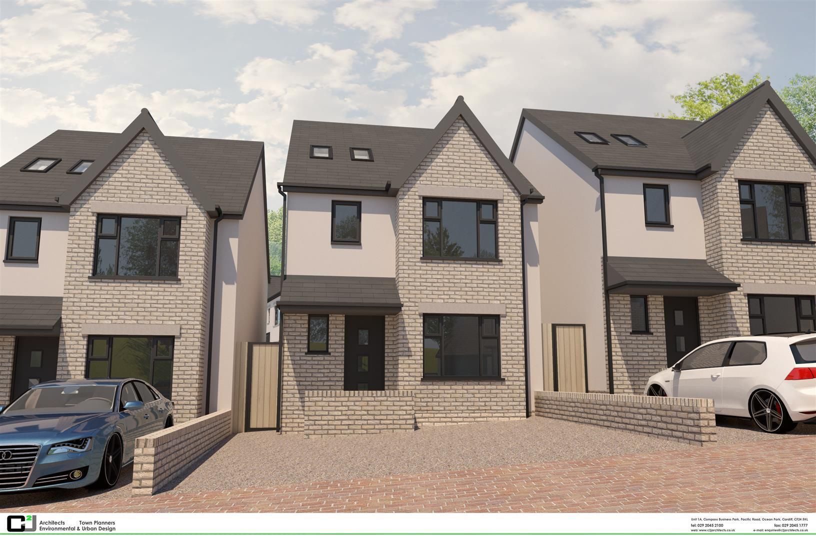 New home, 4 bed detached house for sale in White Hart, Machen