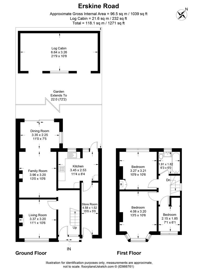 3 bed semidetached house for sale in Erskine Road, Sutton SM1 Zoopla