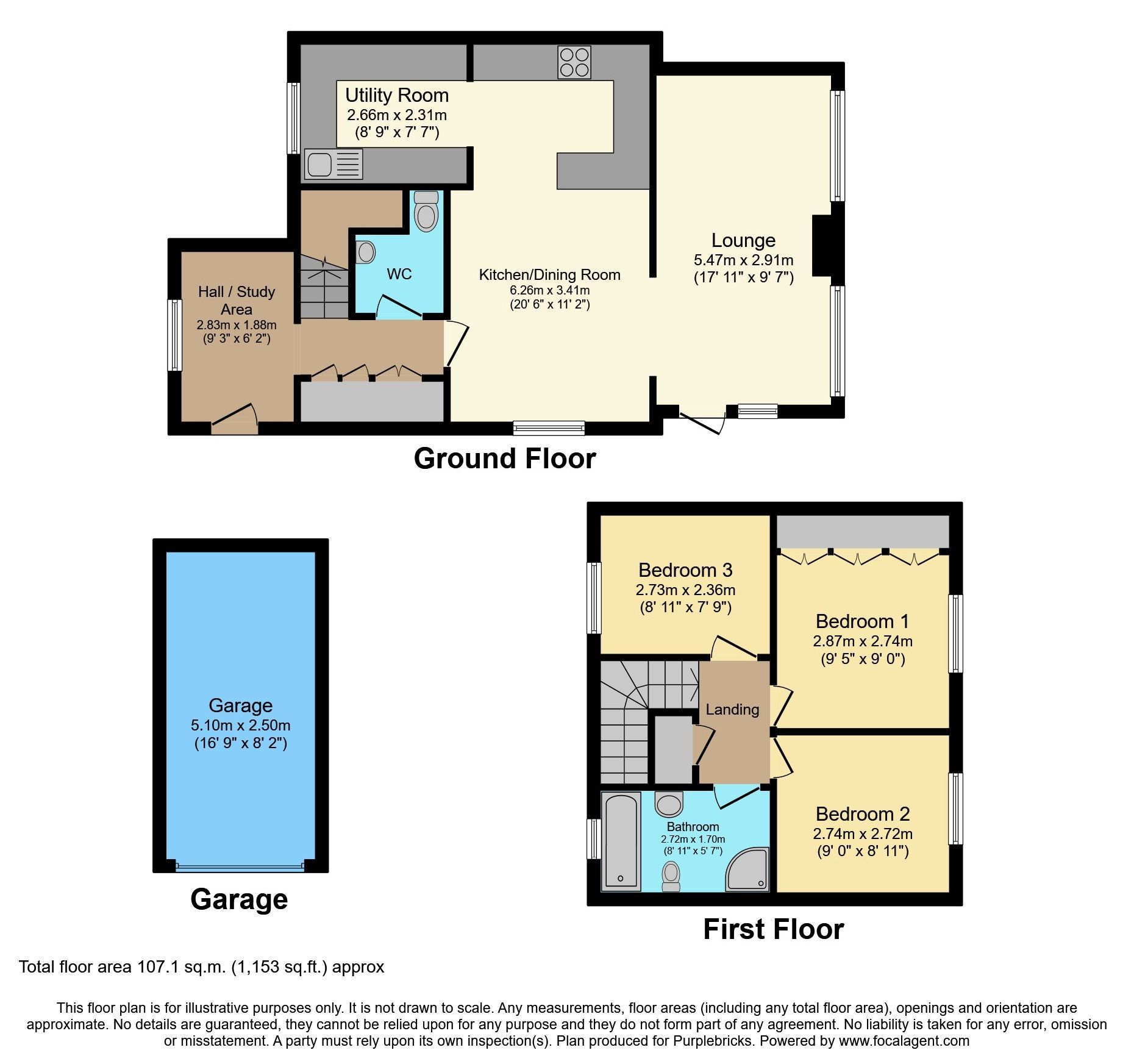 3 bed semidetached house for sale in Castlefield Close Eastleaze