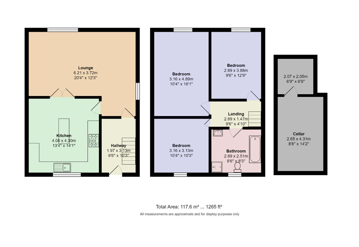 3 bed end terrace house for sale in Hollins Road, Walsden, Todmorden