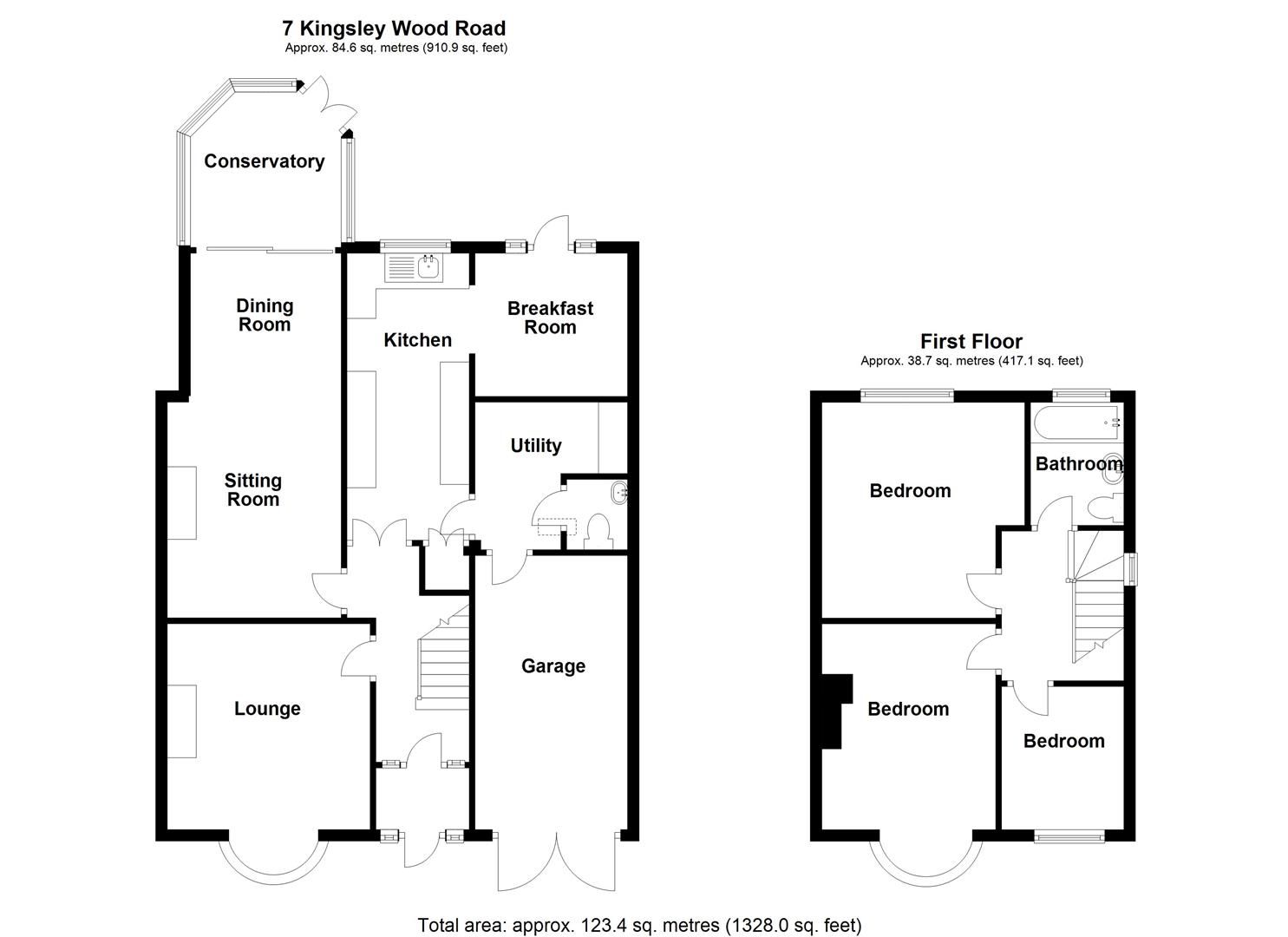 3 bed semidetached house for sale in Kingsley Wood Road, Rugeley WS15