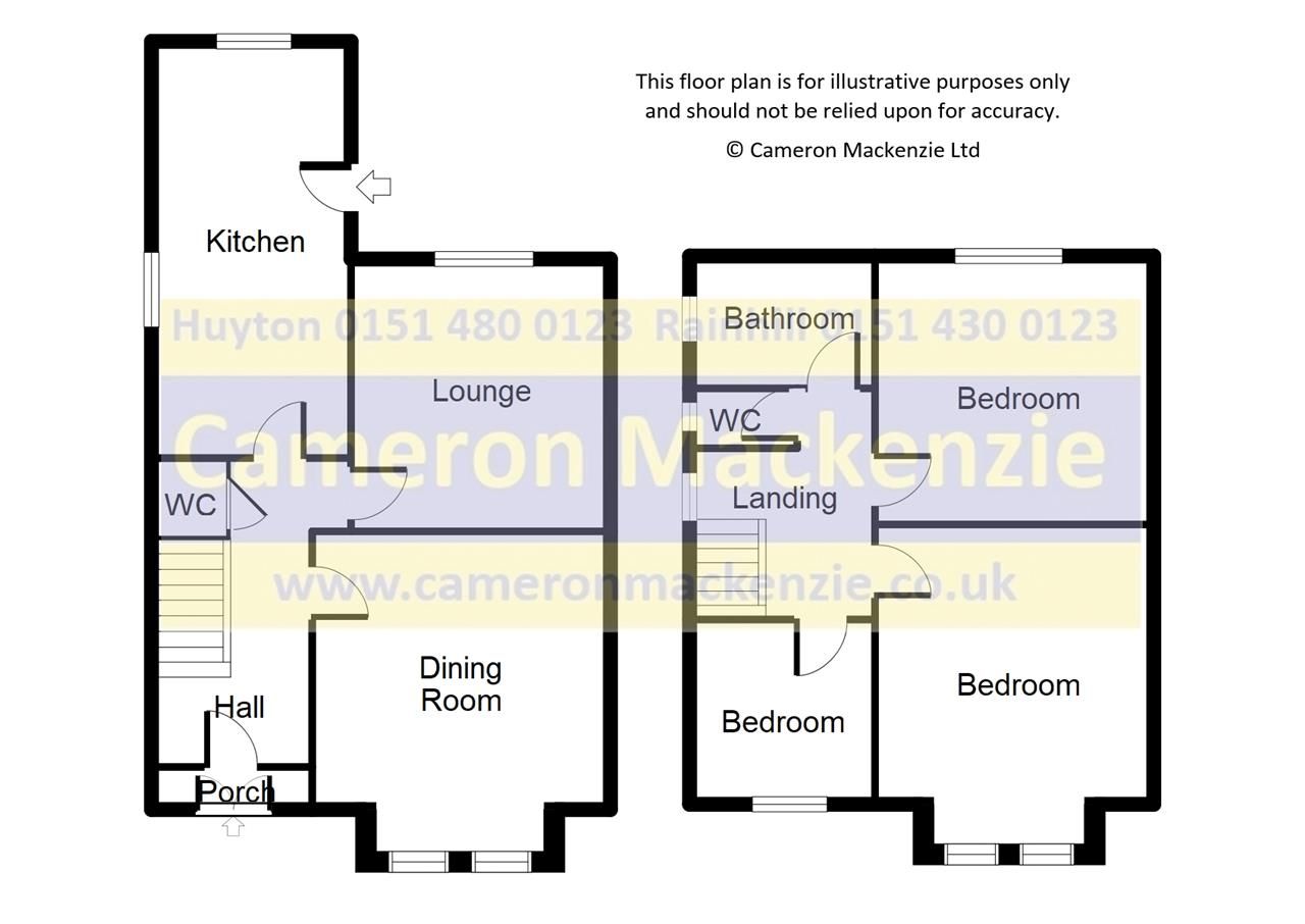 3 bed semidetached house for sale in Rupert Road, Huyton, Liverpool