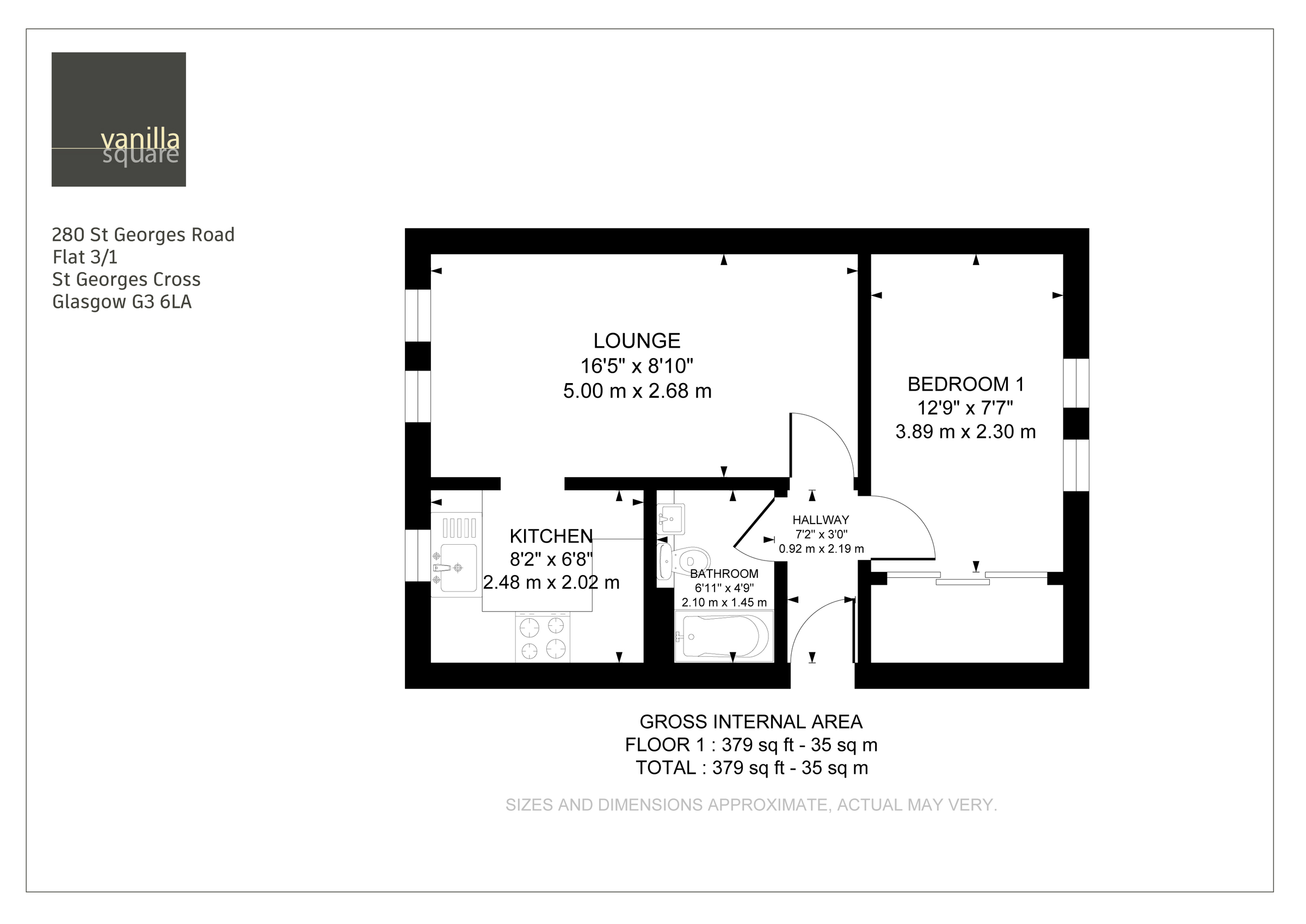 1 bed flat for sale in St Road, St Cross G3 Zoopla