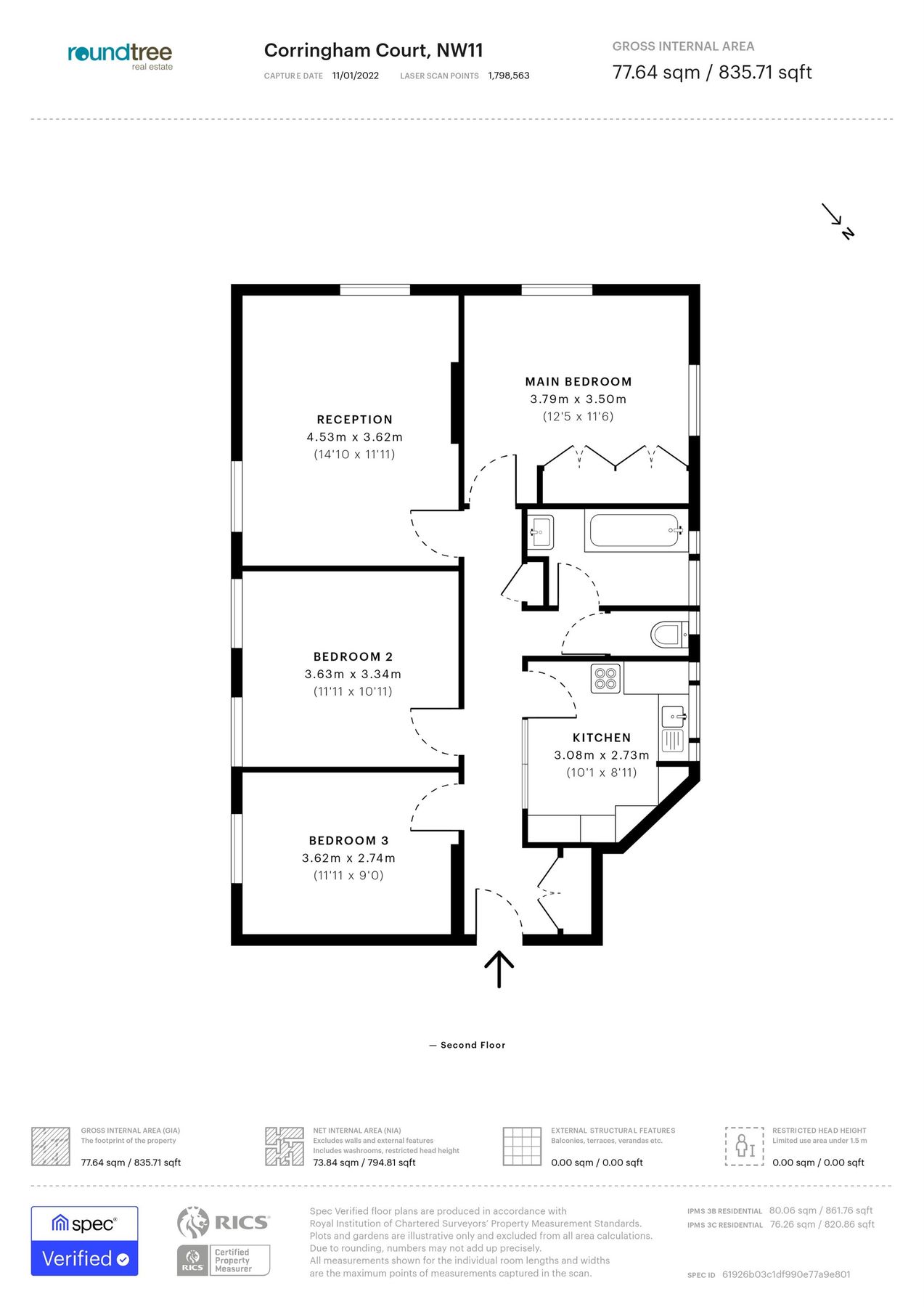 3 bed flat for sale in Corringham Road, London NW11 Zoopla