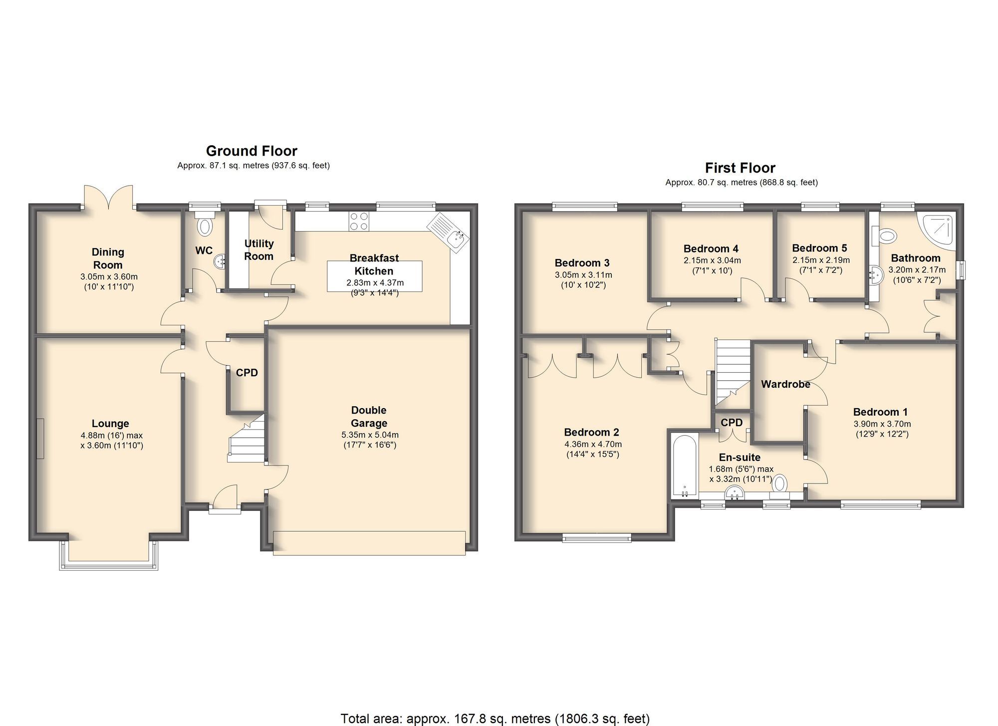 5 bed detached house to rent in Penmore Lane, Hasland S41 Zoopla