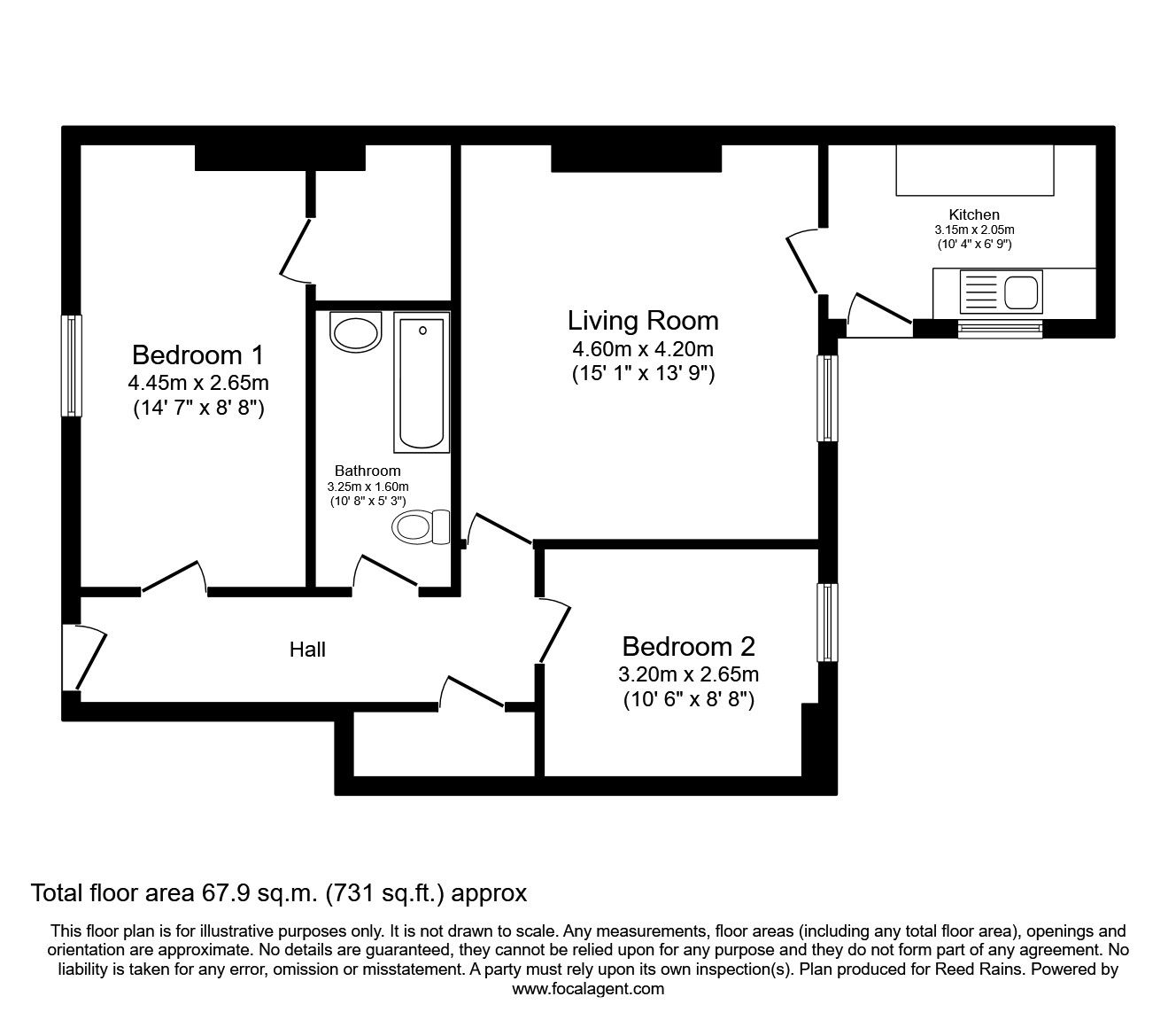 2 bed flat for sale in Hulne Terrace, Newcastle Upon Tyne, Tyne And