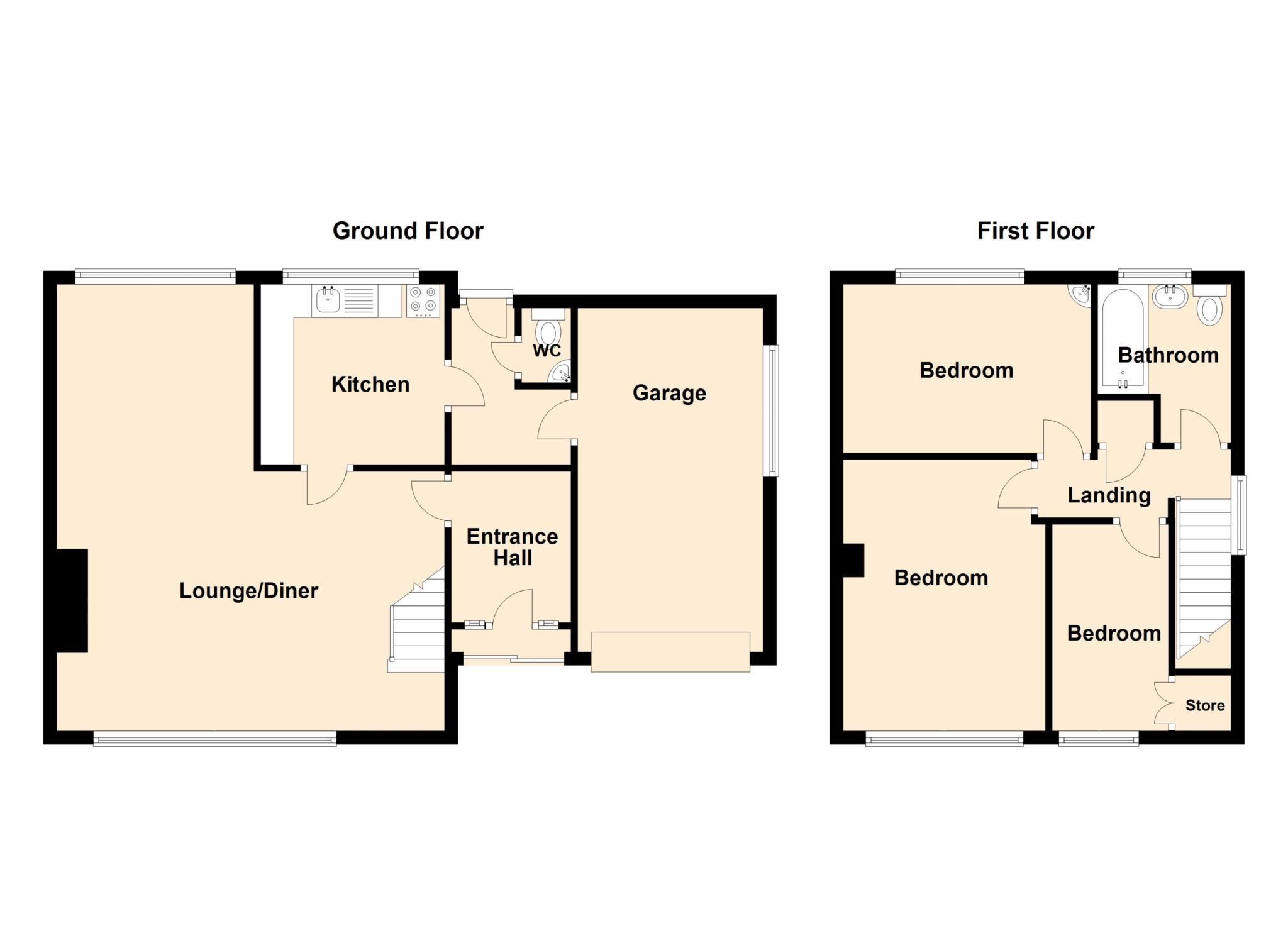 3 bed semidetached house for sale in Tandlewood Park, Royton OL2 Zoopla