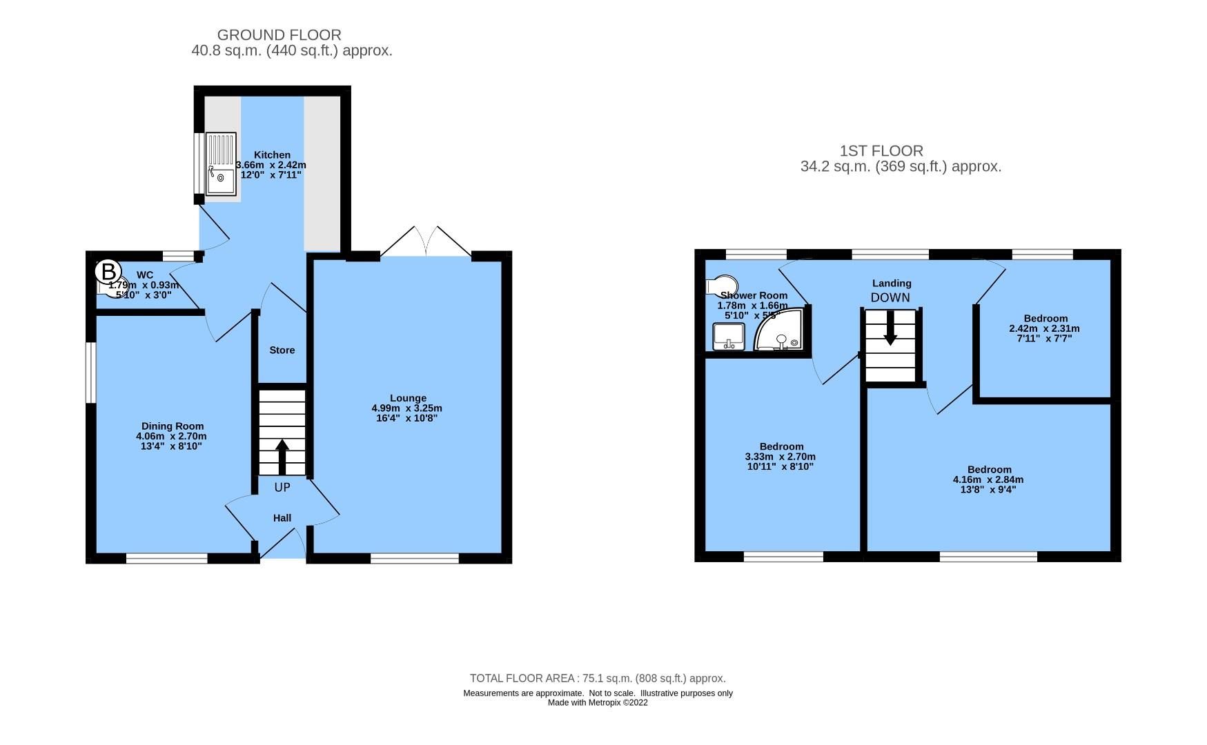 3 bed semidetached house for sale in Station Road, Brimington