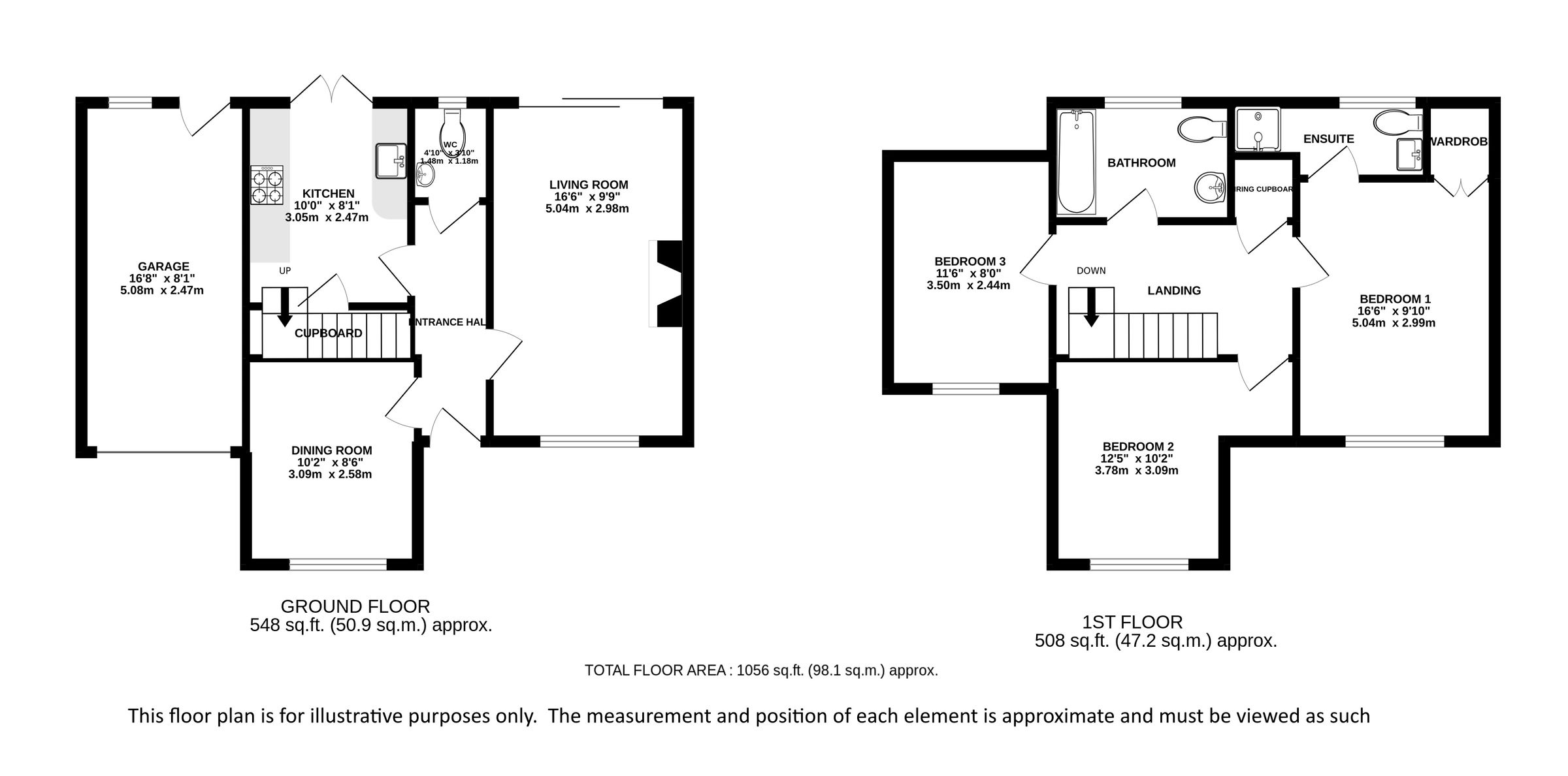 3 bed detached house for sale in Hedley Road, St.Albans AL1 Zoopla