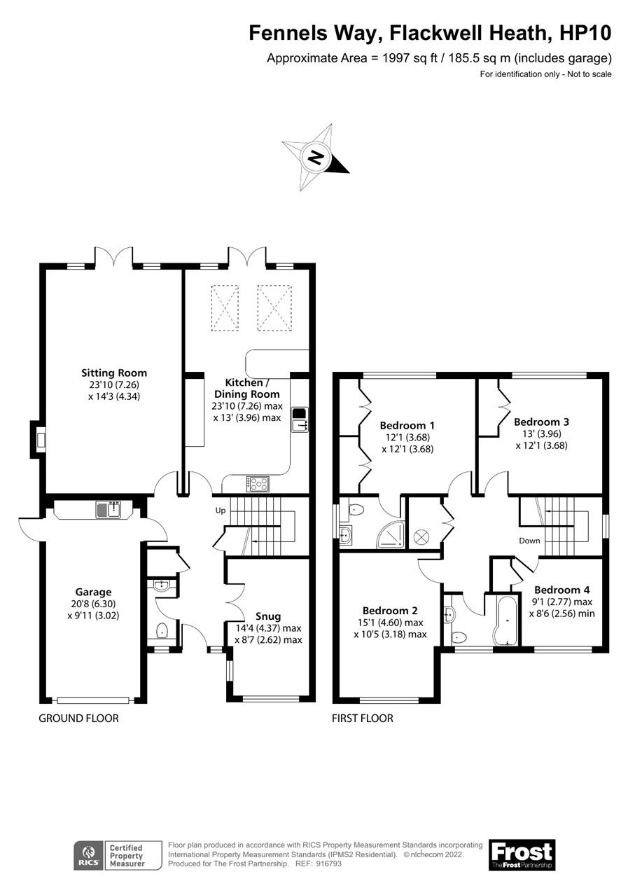 4 bed detached house for sale in Fennels Way, Flackwell Heath HP10 Zoopla