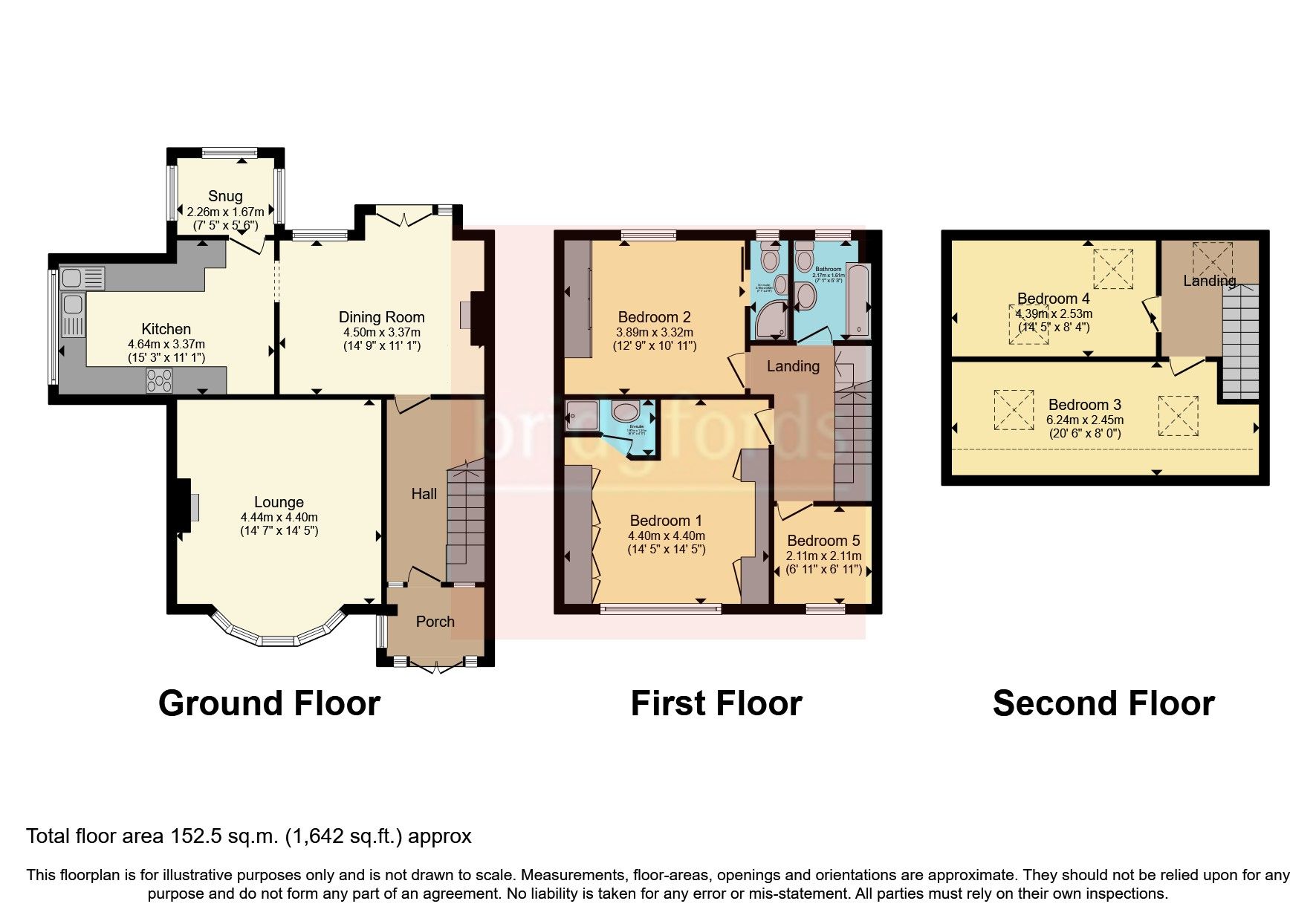 3 bed semidetached house for sale in Whalley New Road, Wilpshire