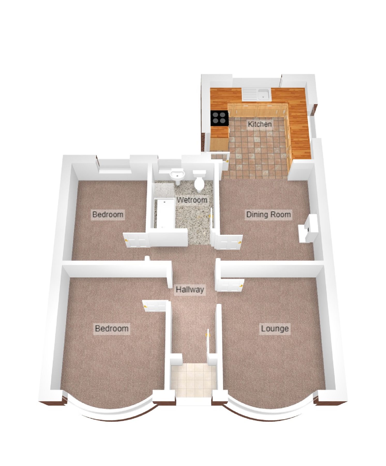 2 bed detached bungalow for sale in Wyndham Crescent, Bridgend