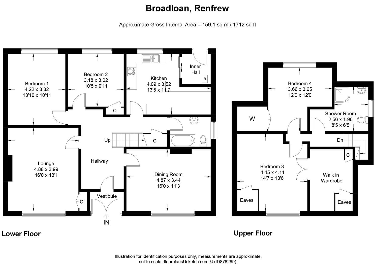 4 bed detached bungalow for sale in Broadloan, Renfrew PA4 Zoopla