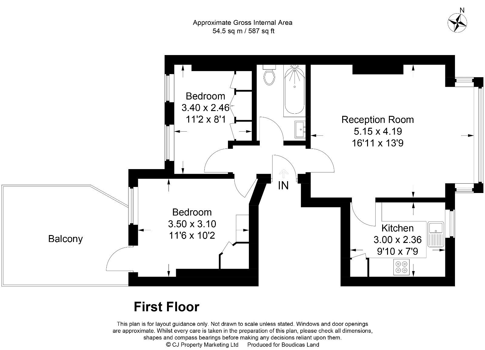 2 bed flat for sale in Curzon Road, London N10 Zoopla