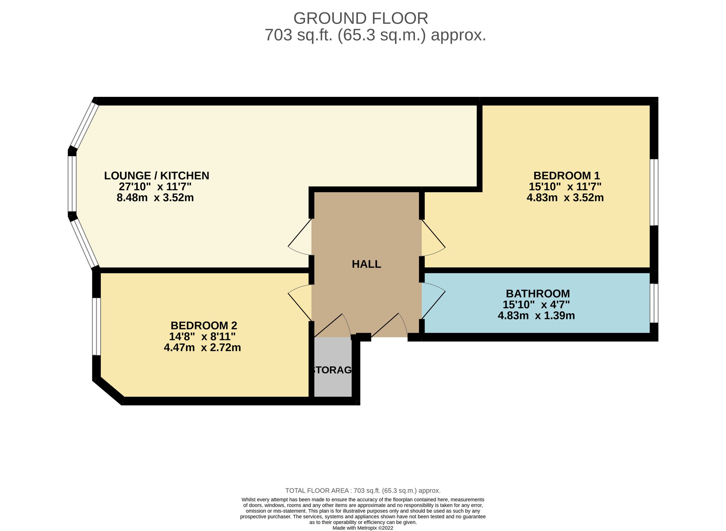 2 bed flat for sale in Marine View Court, Academy Street, Troon KA10