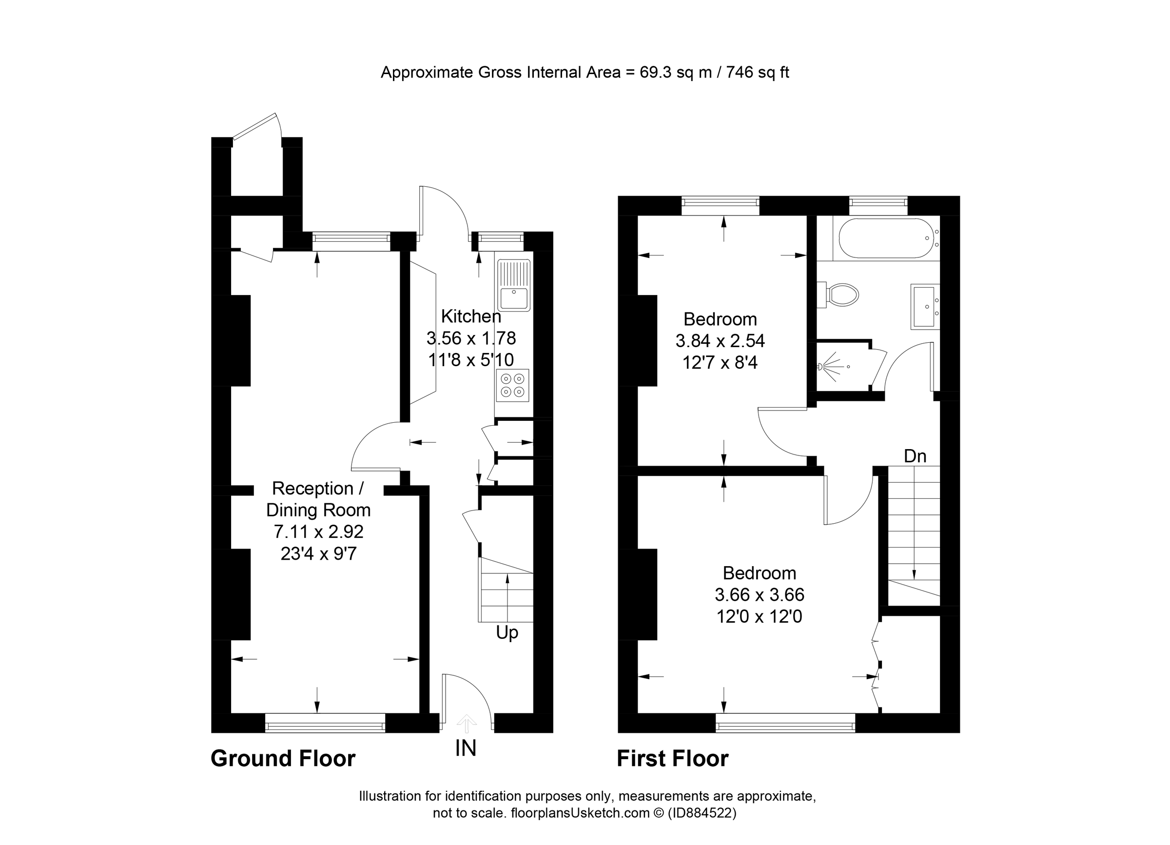 2 bed terraced house for sale in Kingscote Road, New Malden KT3 Zoopla