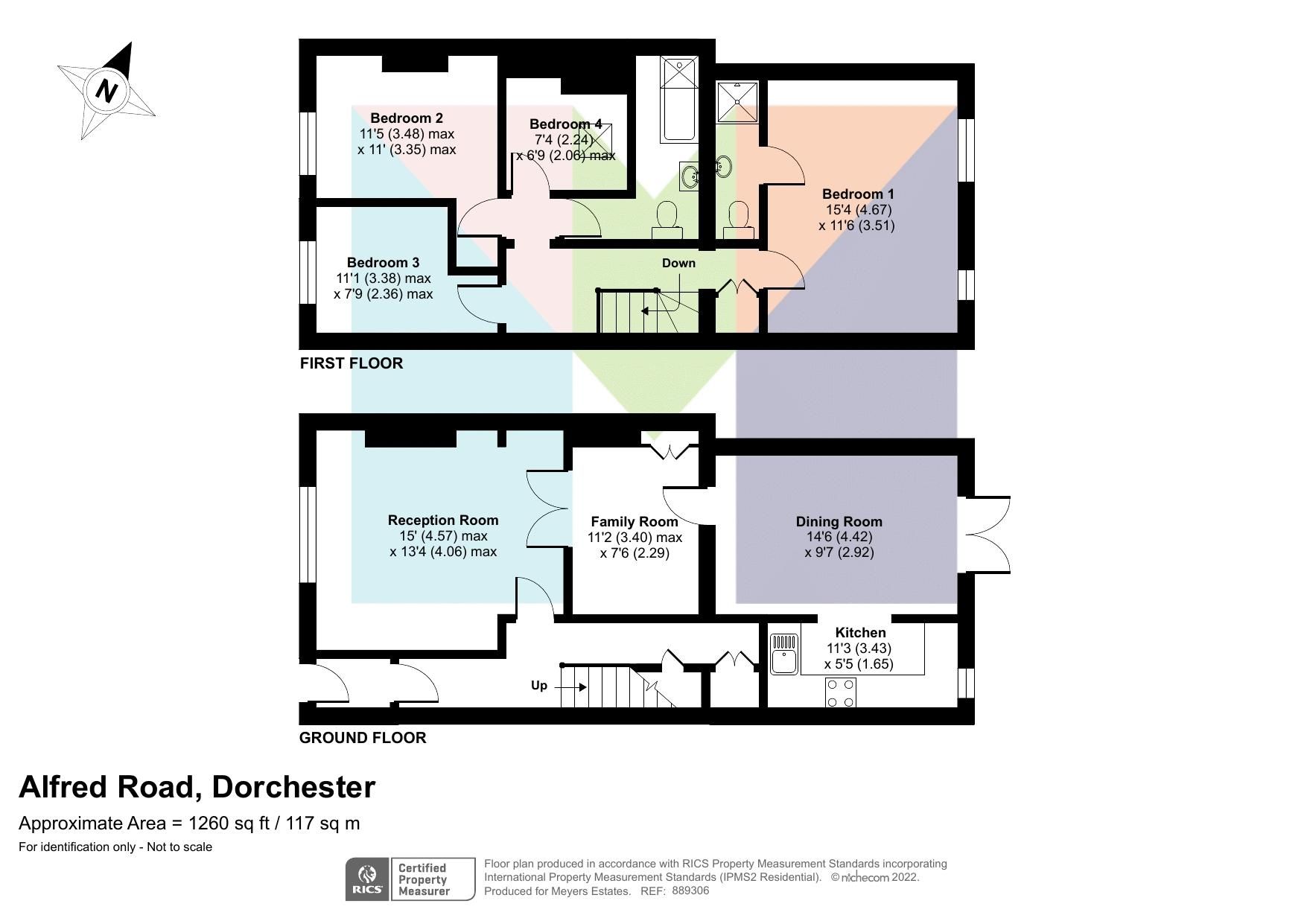 4 bed terraced house for sale in Alfred Road, Dorchester DT1 Zoopla